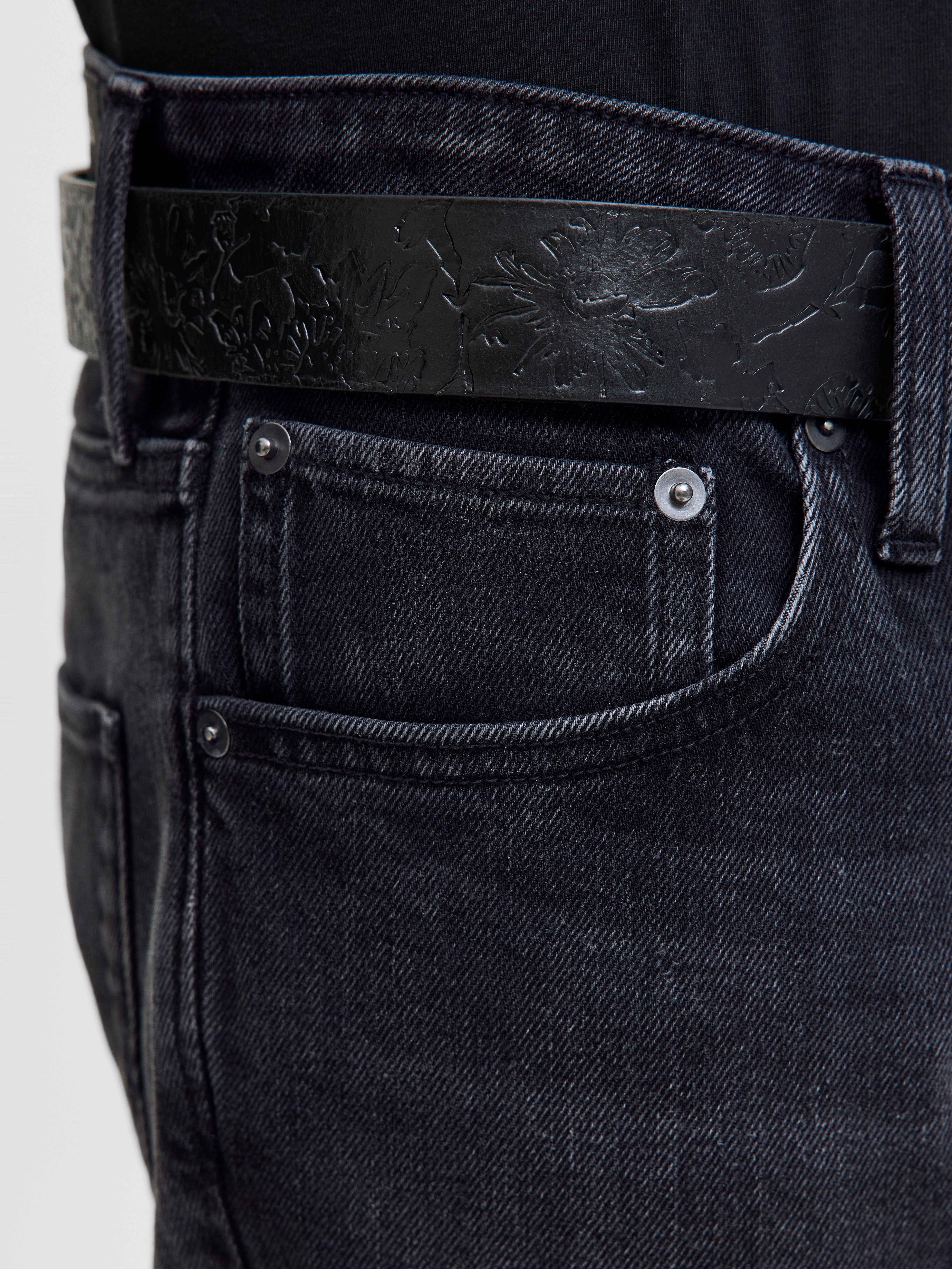 Jack & Jones Regular fit jeans JJICLARK in used-look, stretchcomfort en lage taille