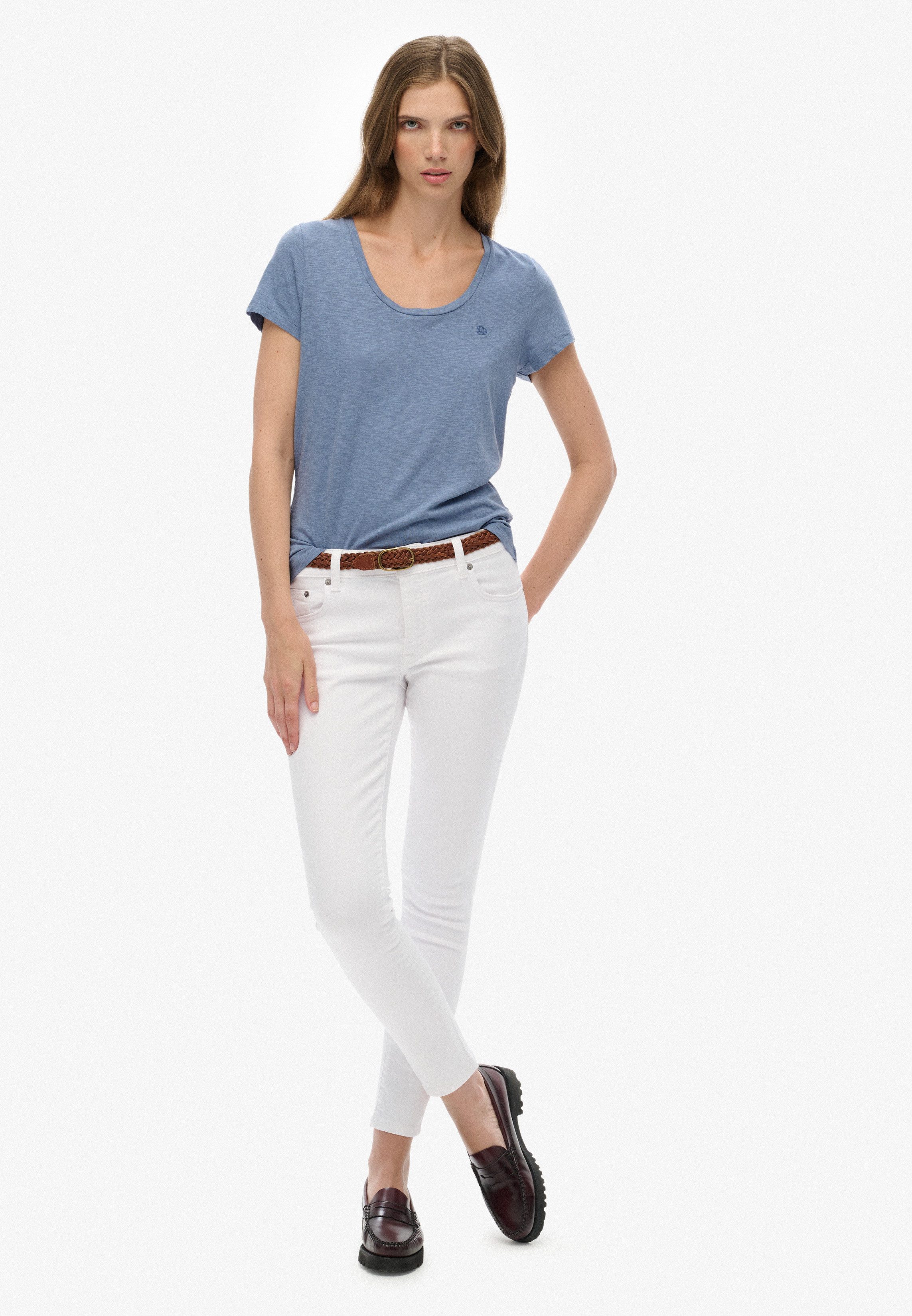 Superdry T-shirt STUDIOS SCOOP NECK TEE