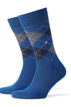 burlington sokken van fijne scheerwol (mt. 40-46) blauw
