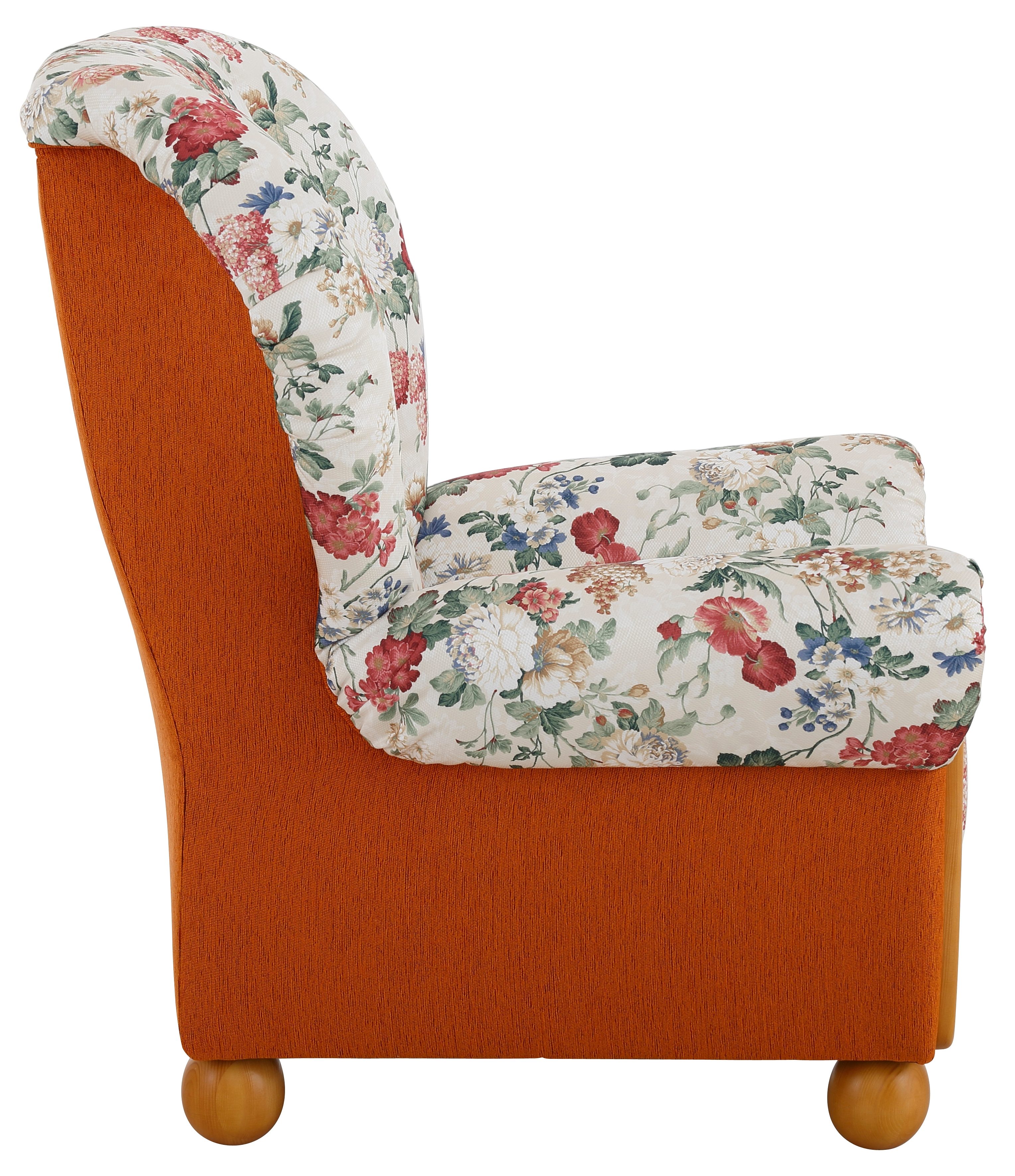 Home affaire Fauteuil Milano, comfortabele ovale fauteuil in landhuisstijl (set)