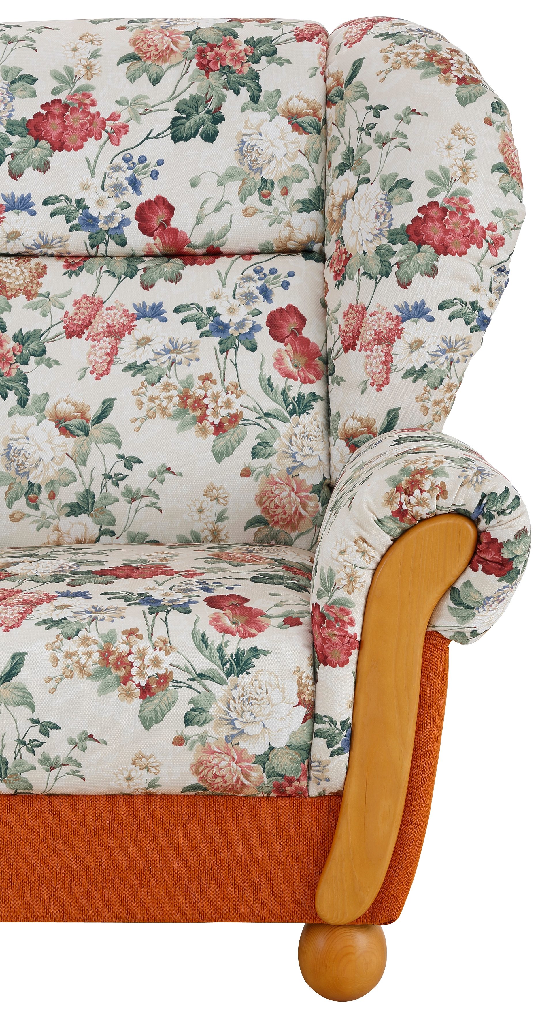 Home affaire Fauteuil Milano, comfortabele ovale fauteuil in landhuisstijl (set)