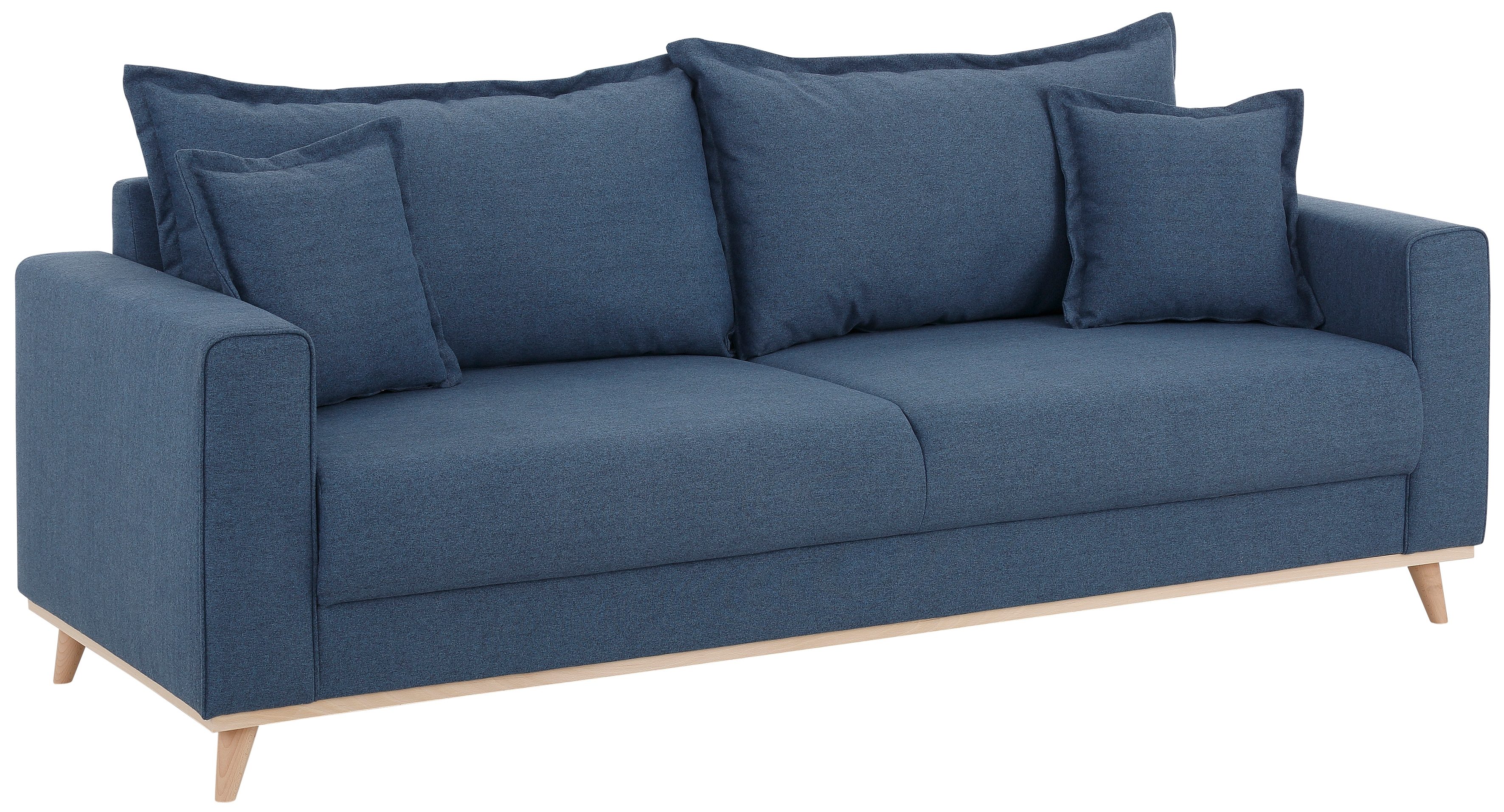 Home affaire 3-zitsbank EDINA ook in katoenmix-overtrekstof, in scandinavische stijl