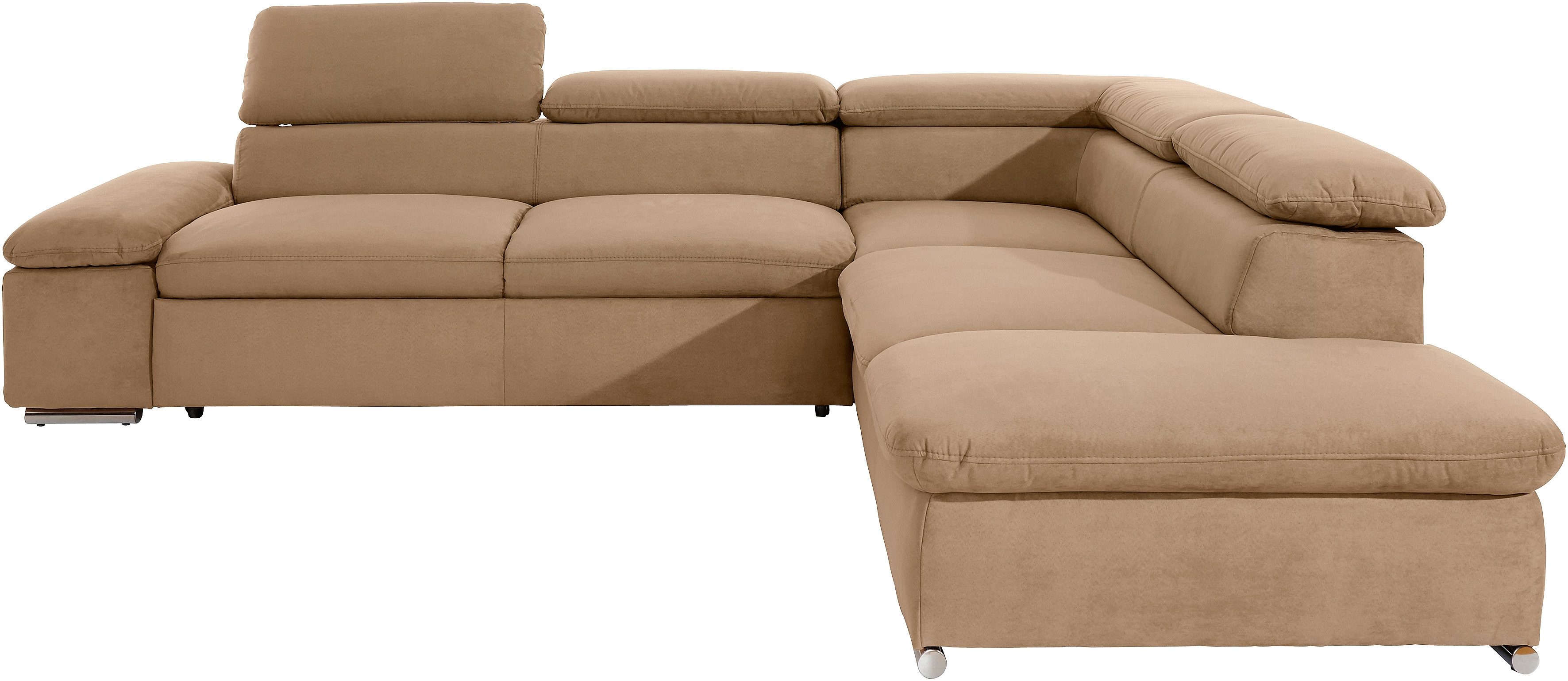 sit&more Hoekbank Alcatraz L-vorm optioneel met slaapfunctie