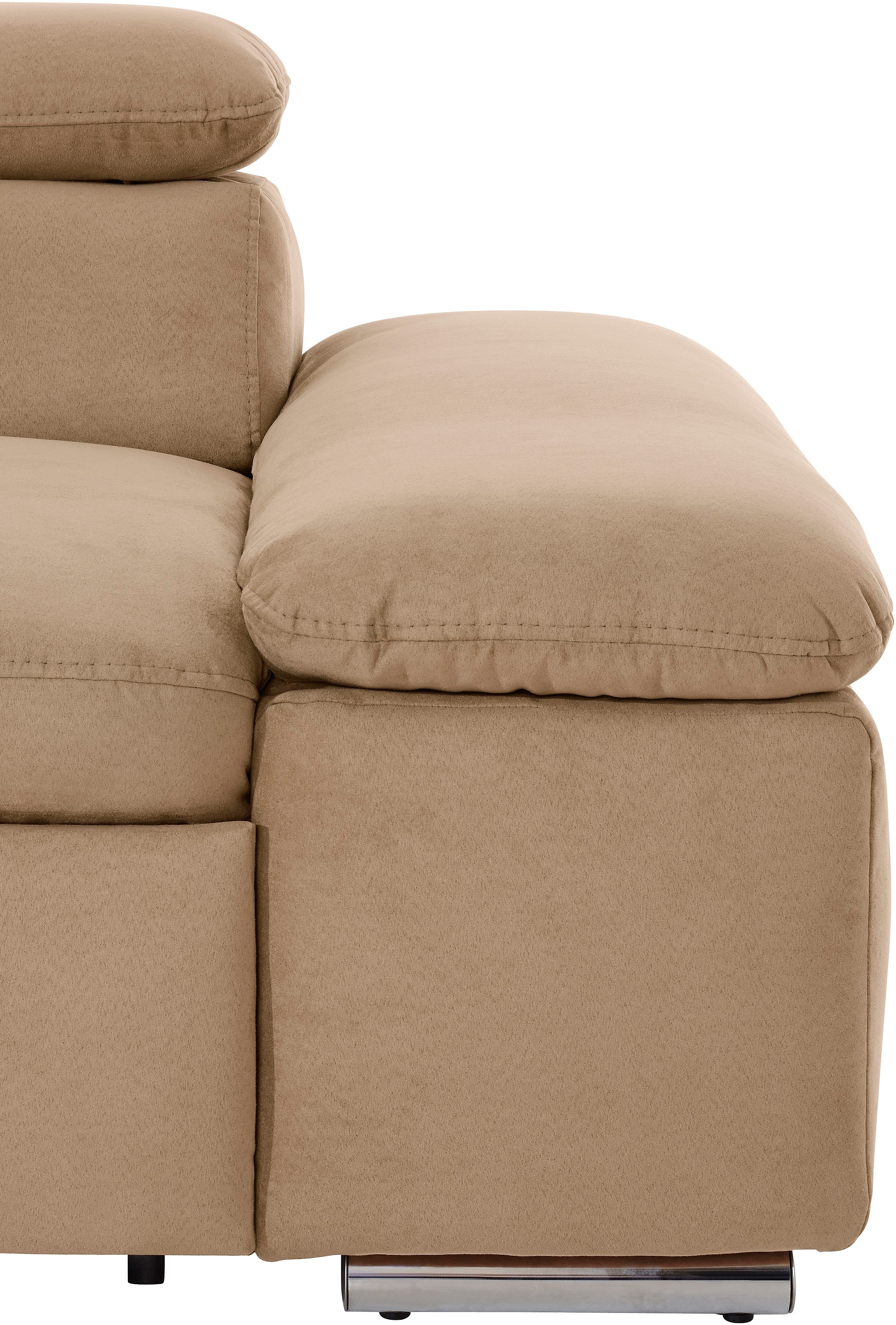 sit&more Hoekbank Alcatraz L-vorm optioneel met slaapfunctie