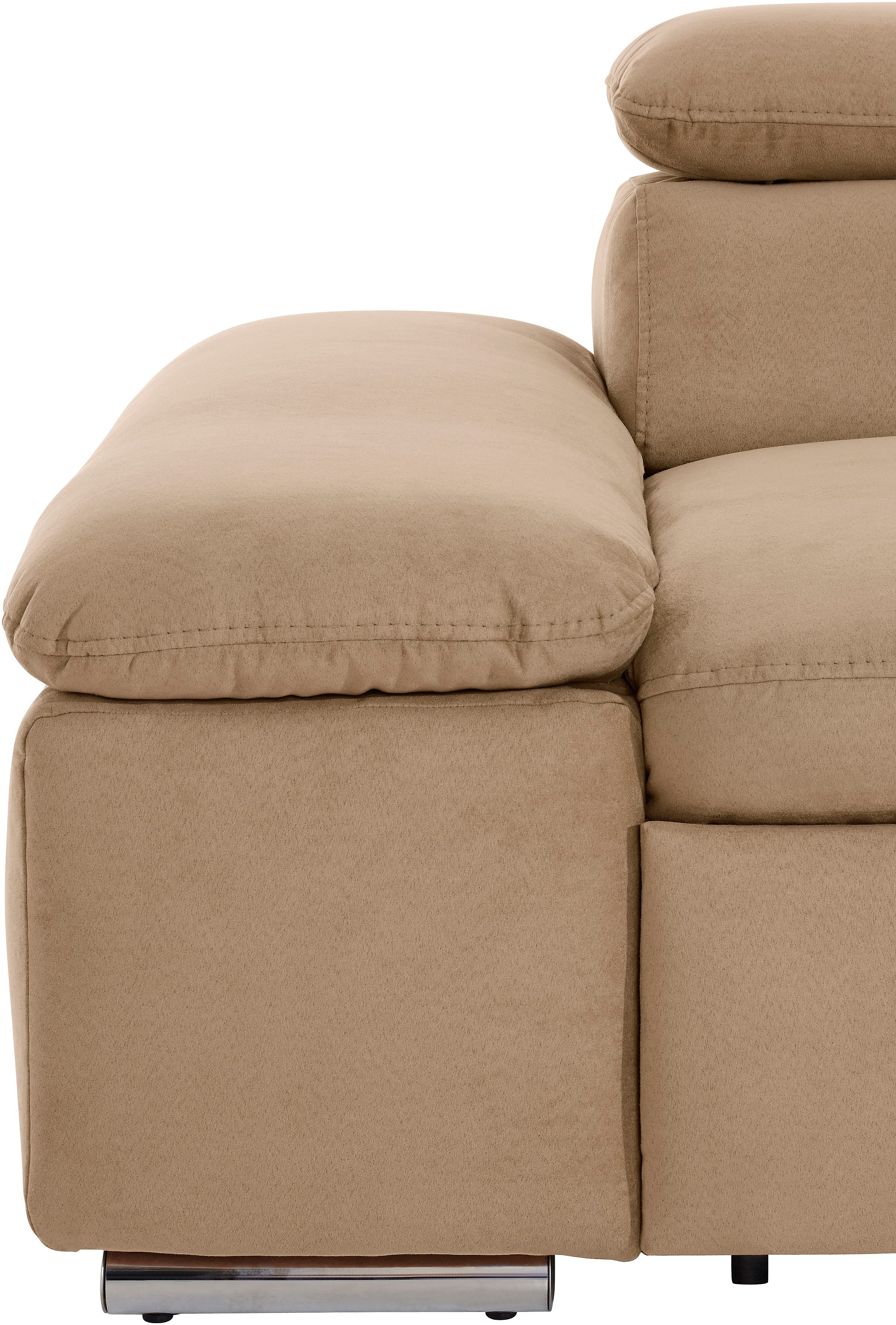 sit&more Hoekbank Alcatraz L-vorm optioneel met slaapfunctie
