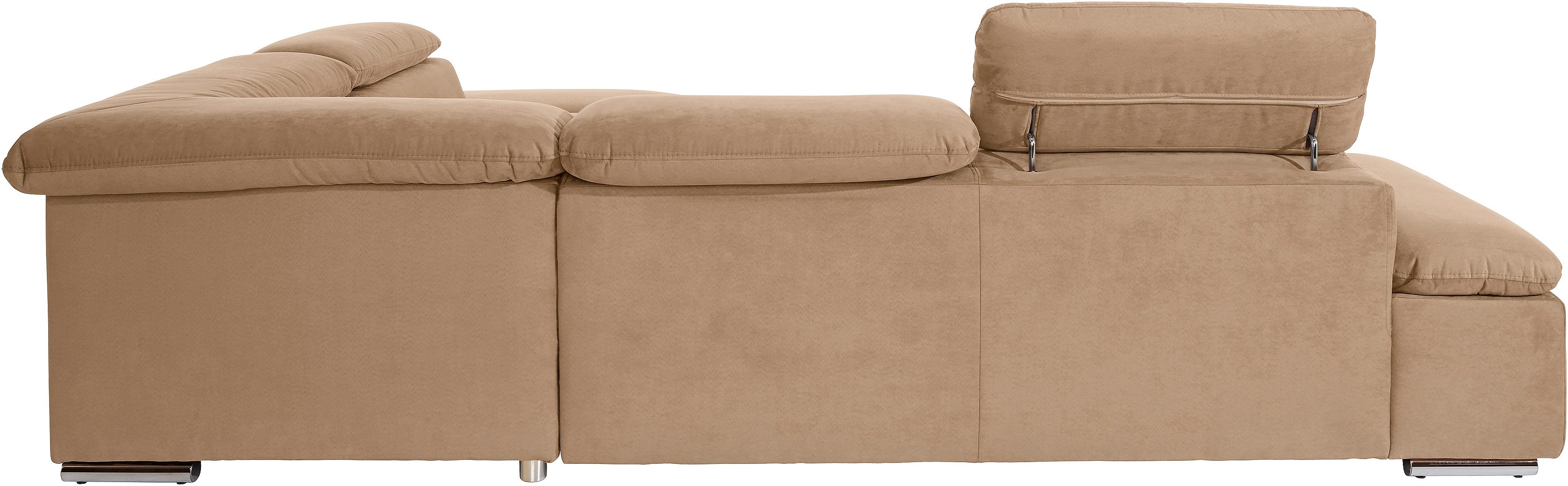 sit&more Hoekbank Alcatraz L-vorm optioneel met slaapfunctie