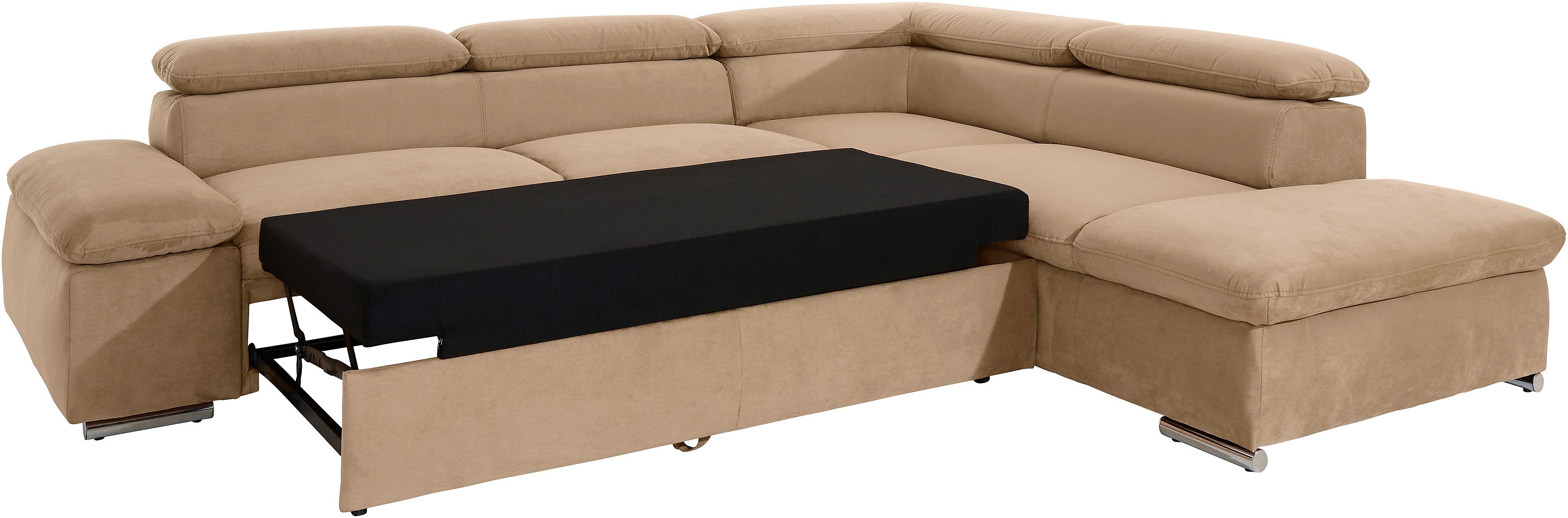 sit&more Hoekbank Alcatraz L-vorm optioneel met slaapfunctie