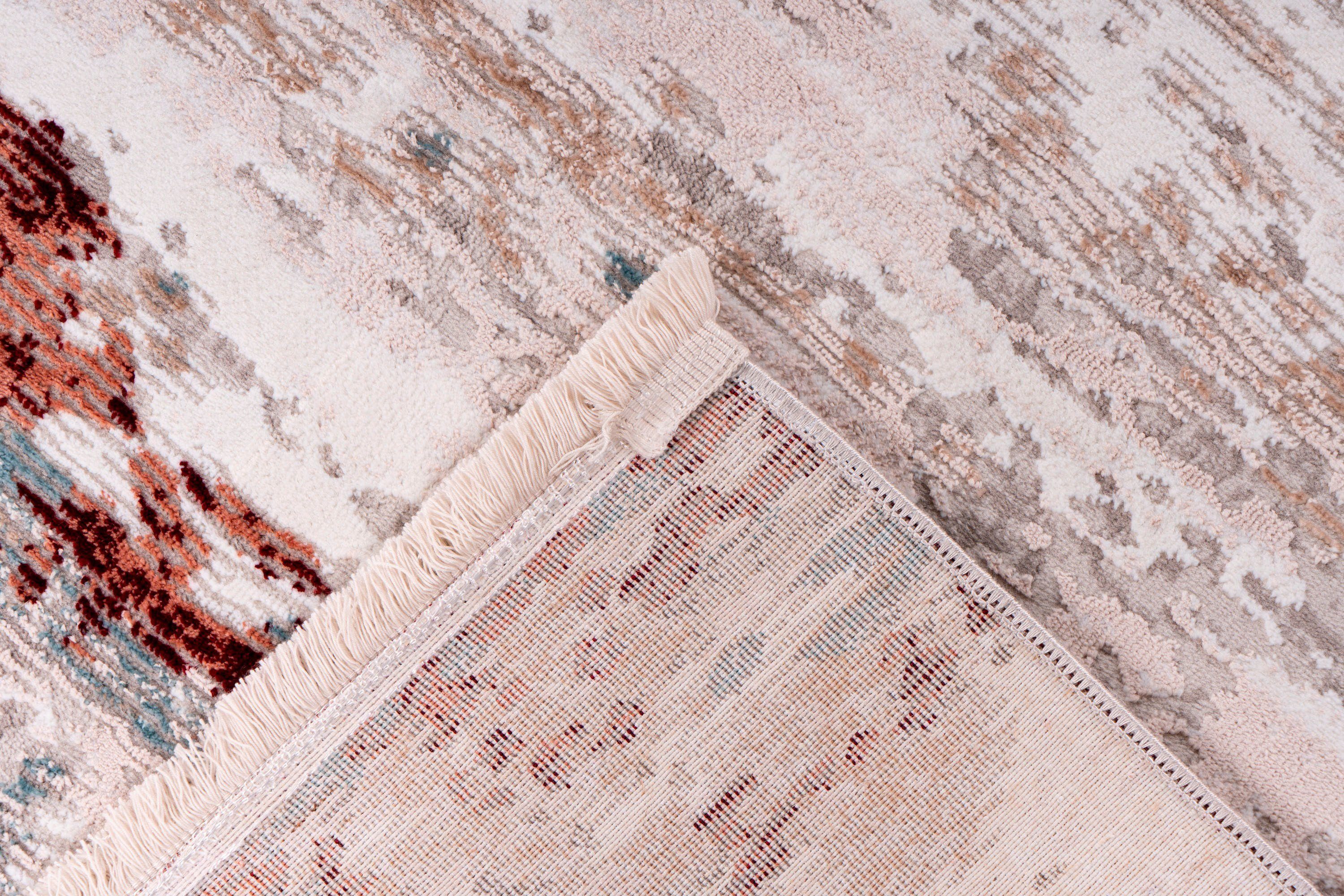 calo-deluxe Vloerkleed Miran 625 Vintage-design, met franje, woonkamer