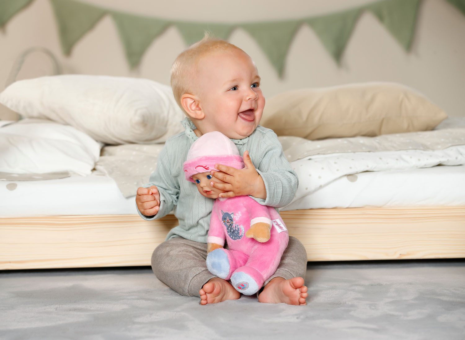 Baby Born Babypop Sleepy for babies, pink, 30 cm