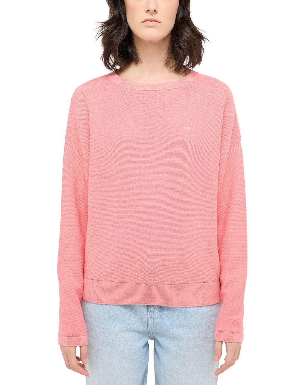 MUSTANG Sweater Dames stijl Marble