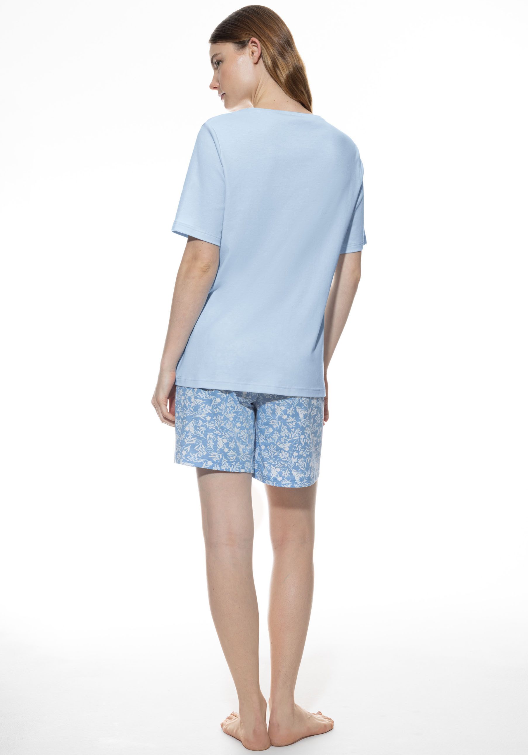 Mey Shortama Flower Meadow Korte broek met print