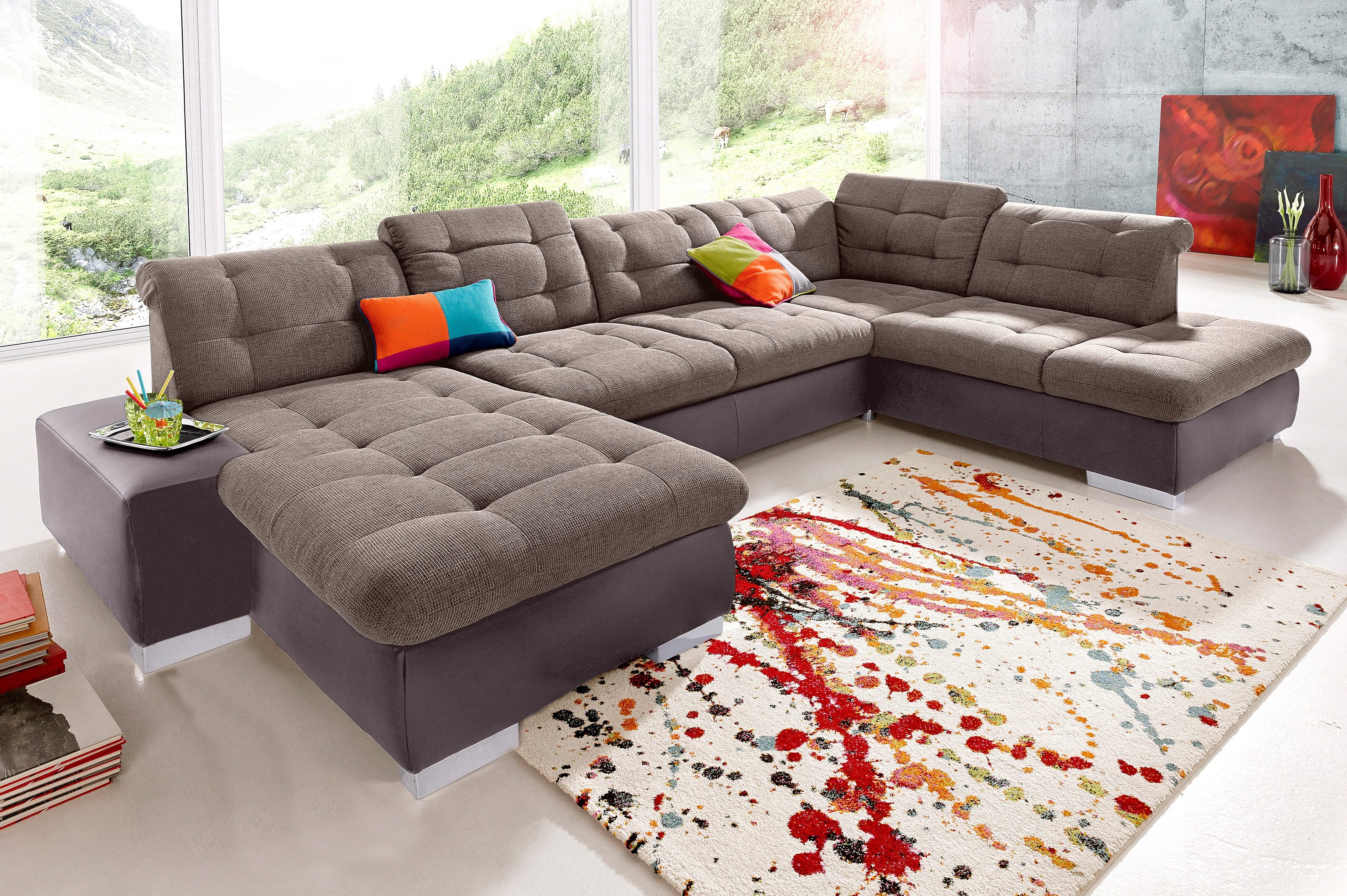 Sit&more Zithoek Palomino U-vorm optioneel in xl of xxl