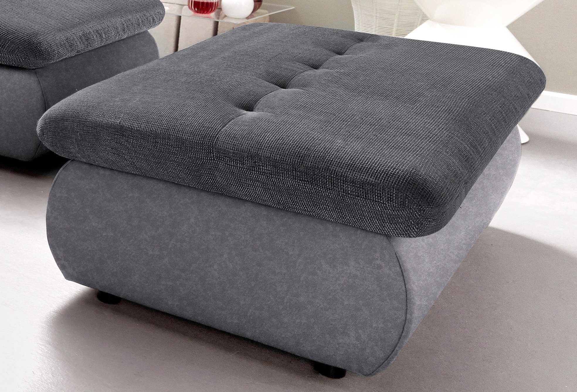 TRENDMANUFAKTUR Hocker met bergruimte