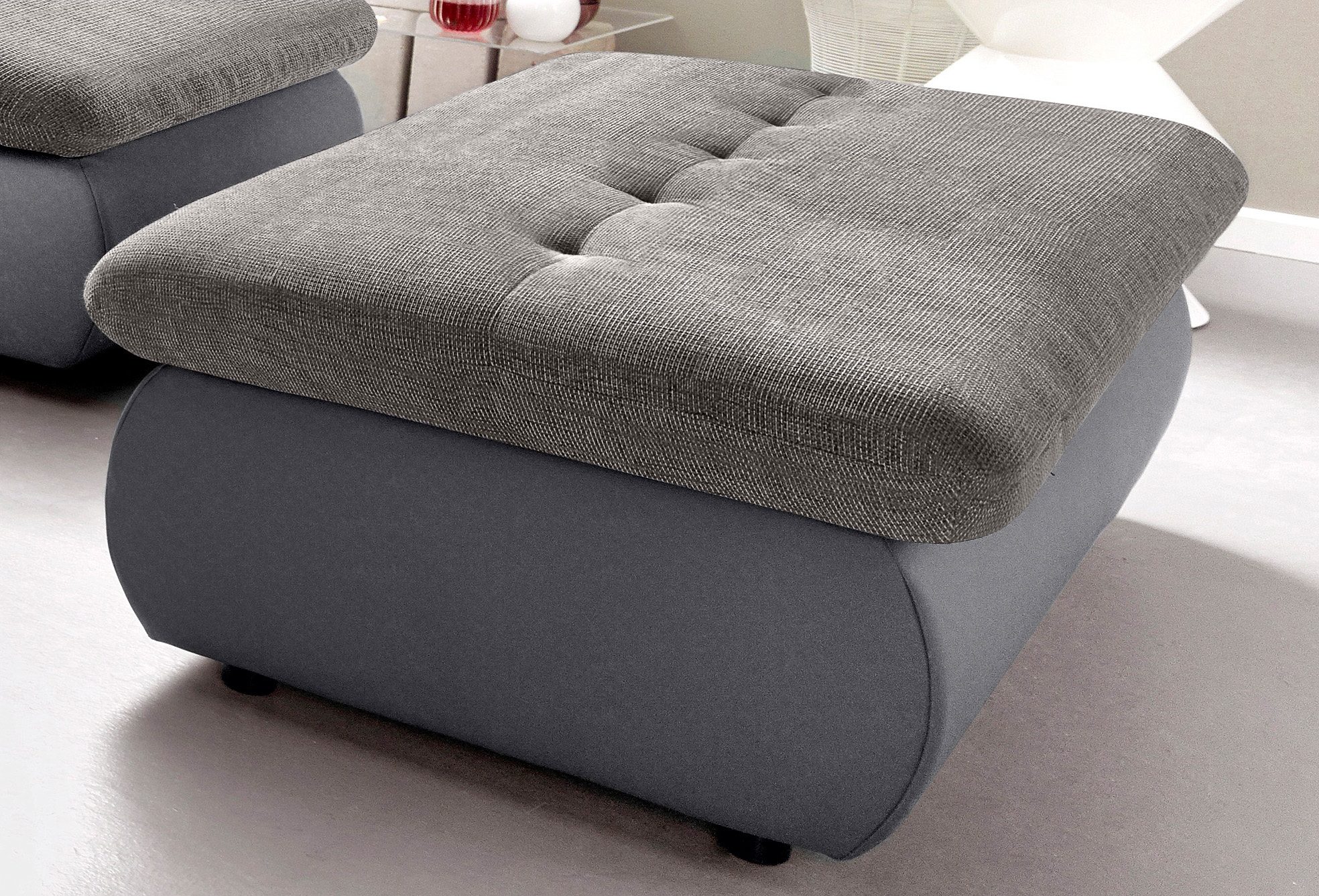 TRENDMANUFAKTUR Hocker met bergruimte