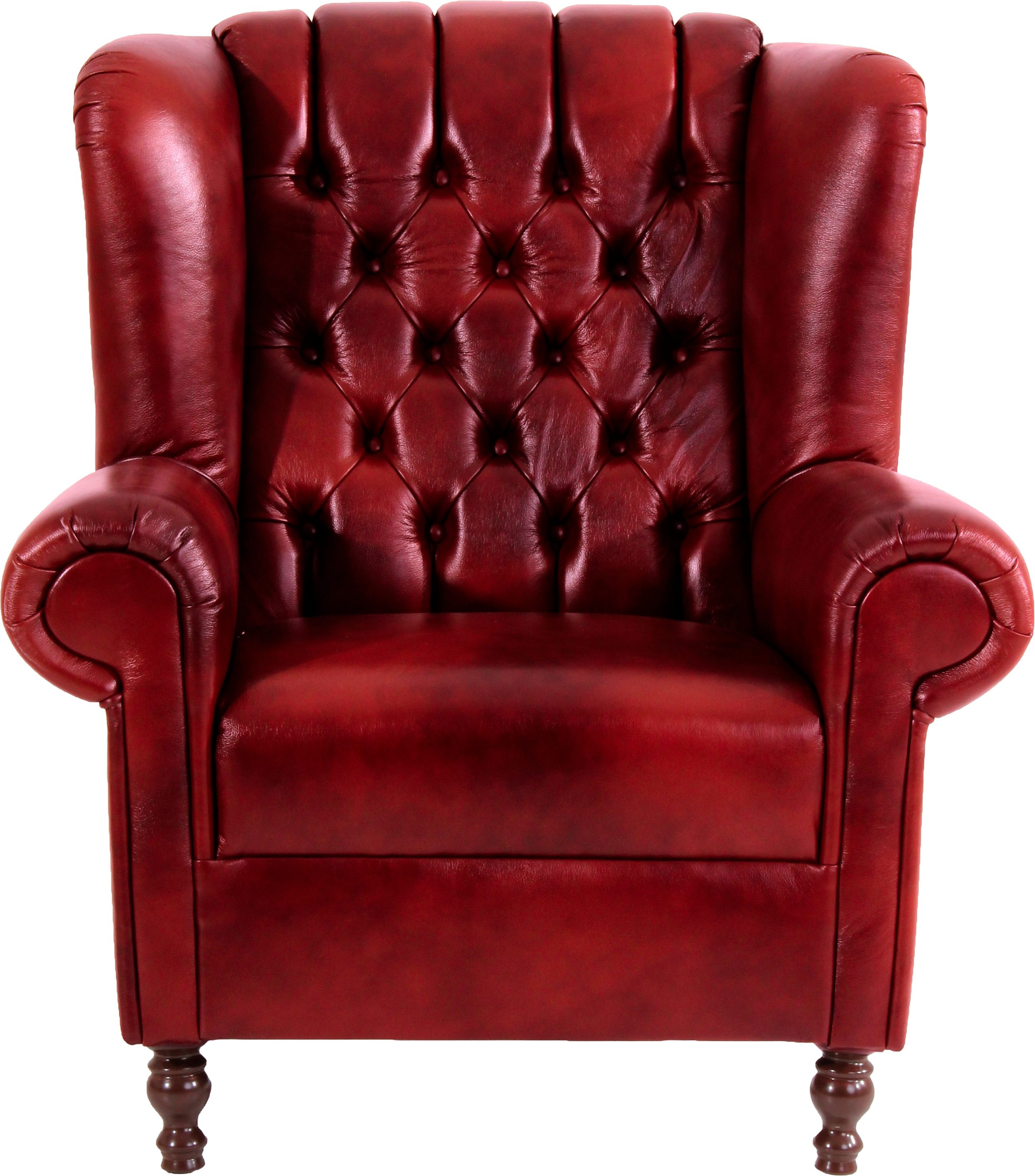 MAX WINZER® leren oorfauteuil »Valerie«, in chesterfield MAX WINZER® leren oorfauteuil »Valerie«, in chesterfield