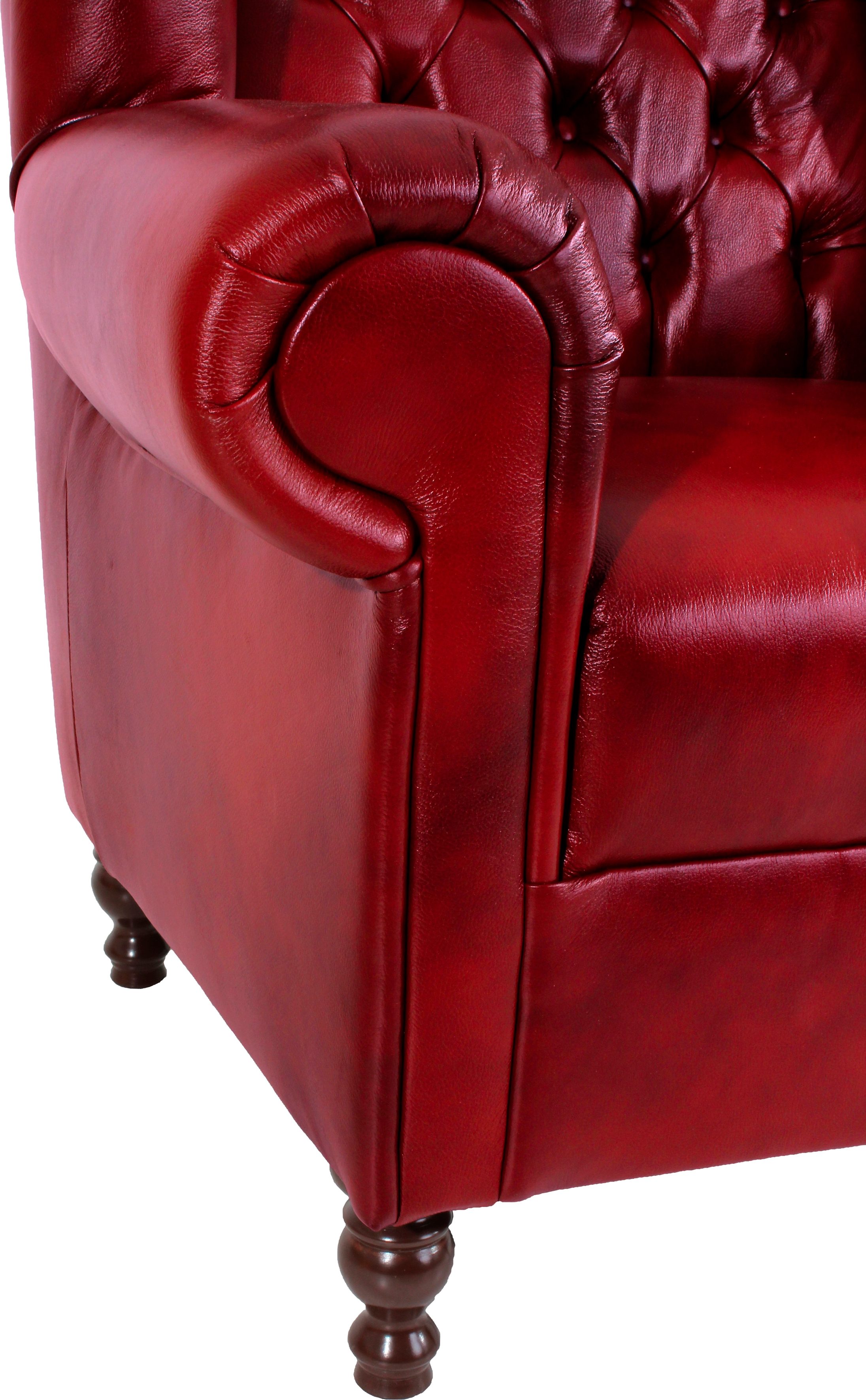 MAX WINZER® leren oorfauteuil »Valerie«, in chesterfield MAX WINZER® leren oorfauteuil »Valerie«, in chesterfield