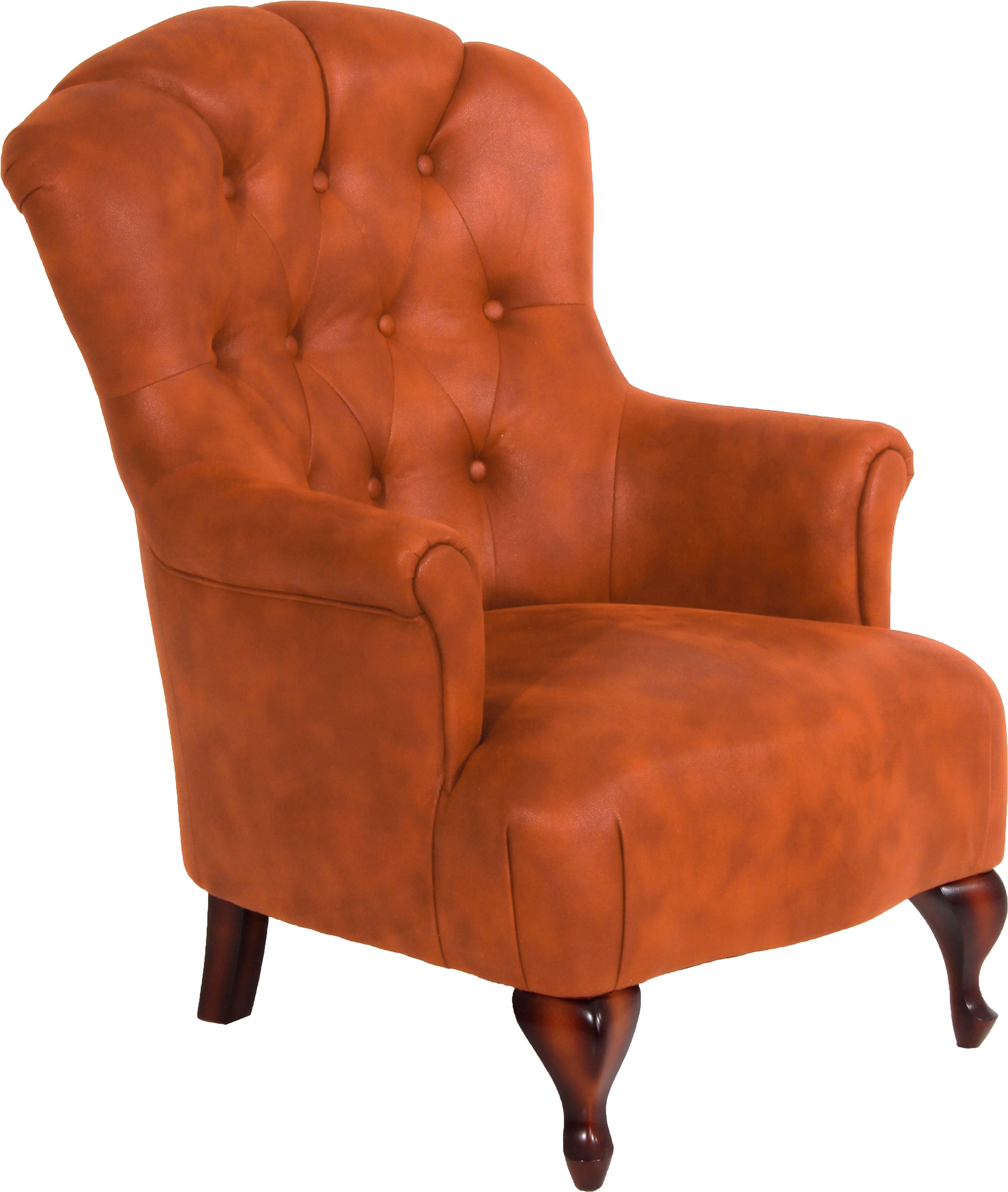 Max Winzer® Chesterfield-fauteuil Clara met elegante knoopstiksels