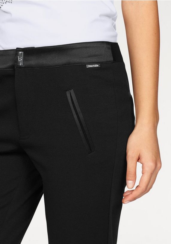 BRUNO BANANI Bootcut-broek in elastische kwaliteit BRUNO BANANI Bootcut-broek in elastische kwaliteit