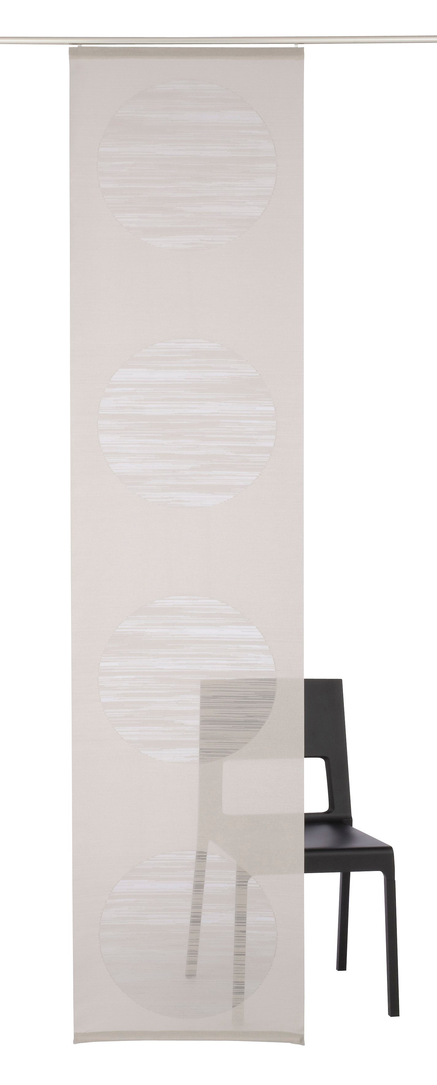 Neutex for you! Paneelgordijn Padova inclusief bevestigingsmateriaal, breedte: 57 cm (1 stuk)