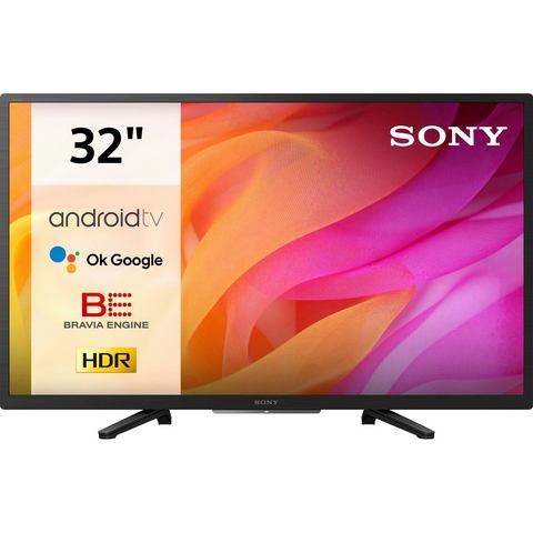 Sony LCD-led-TV KD-32W800, 80 cm-32 , WXGA, Android TV, BRAVIA, HD Heady, smart-tv, triple-tuner, HD