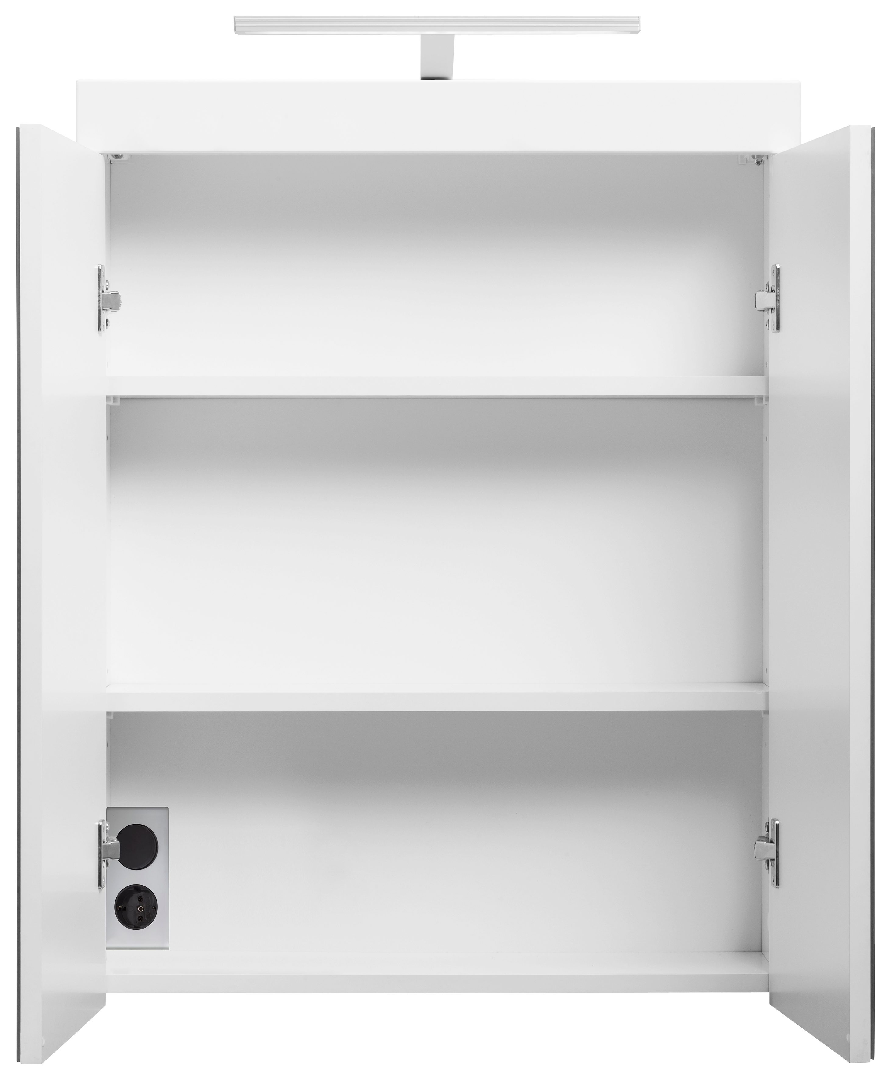 INOSIGN Spiegelkast Avena Badkamerkast optioneel met LED-verlichting - (B/D/H) 60/17/77 cm
