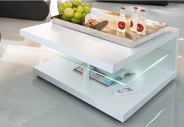 Salontafel met lichtgewichtblad Salontafel met lichtgewichtblad