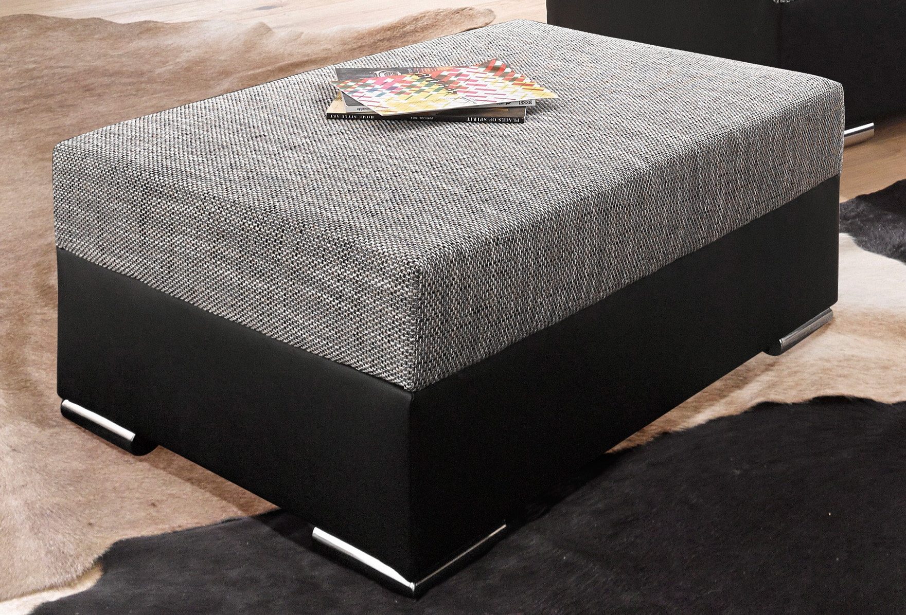 COLLECTION AB Hocker John Vrij in de ruimte te plaatsen, optioneel met bonellfeder