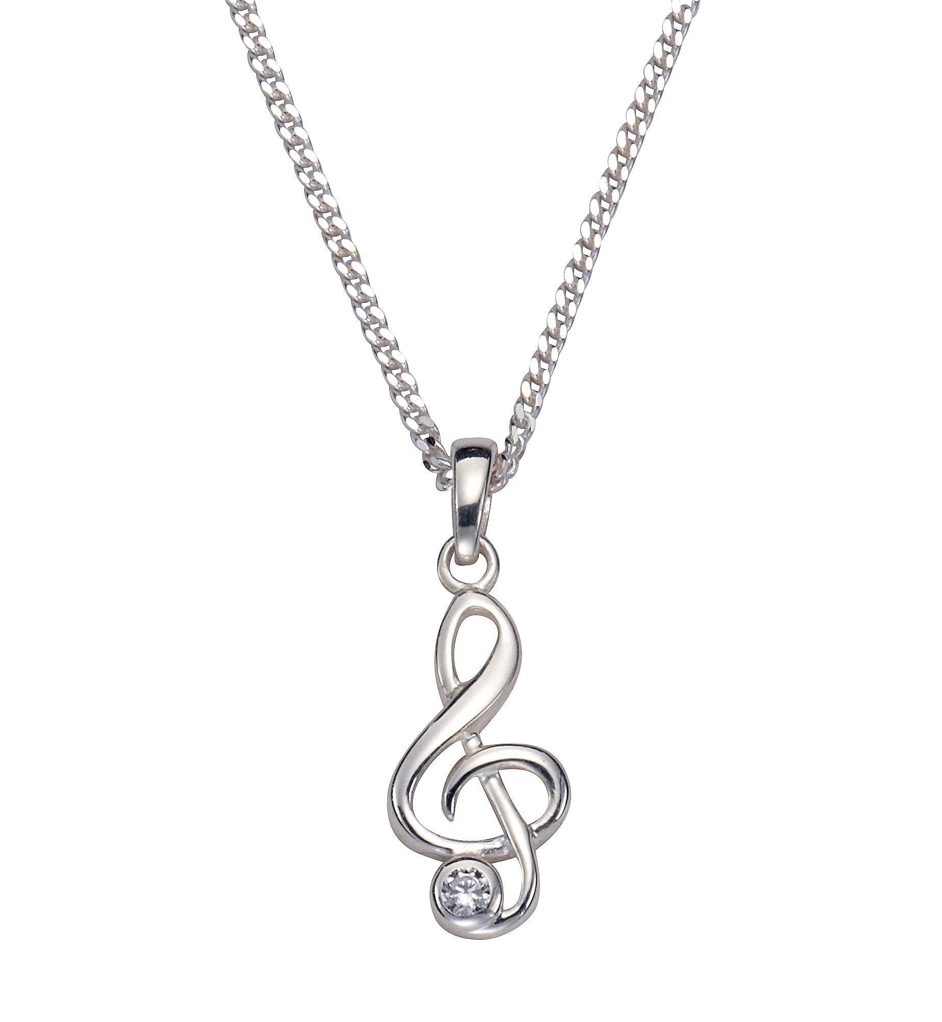 Firetti Ketting met hanger Sieraad cadeau zilver 925 halssieraad halsketting panzerketting noten dames kettingen zilver