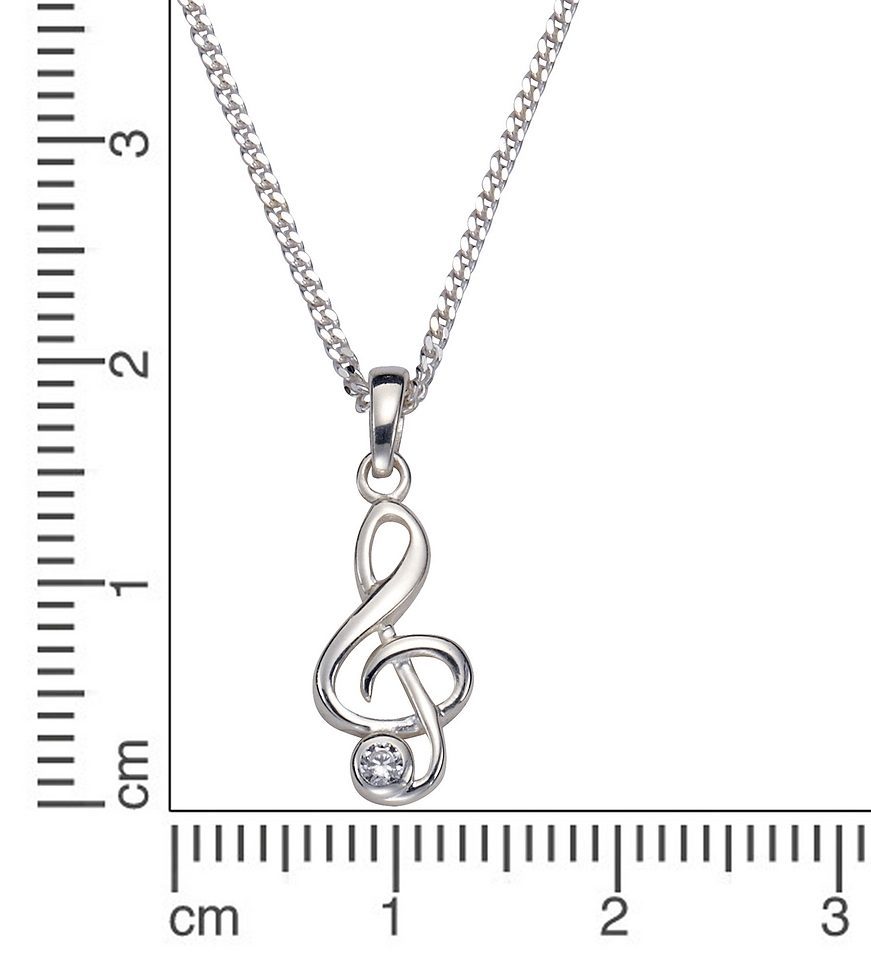 Firetti Ketting met hanger Sieraad cadeau zilverkleur 925 halssieraad halsketting panzerketting noten