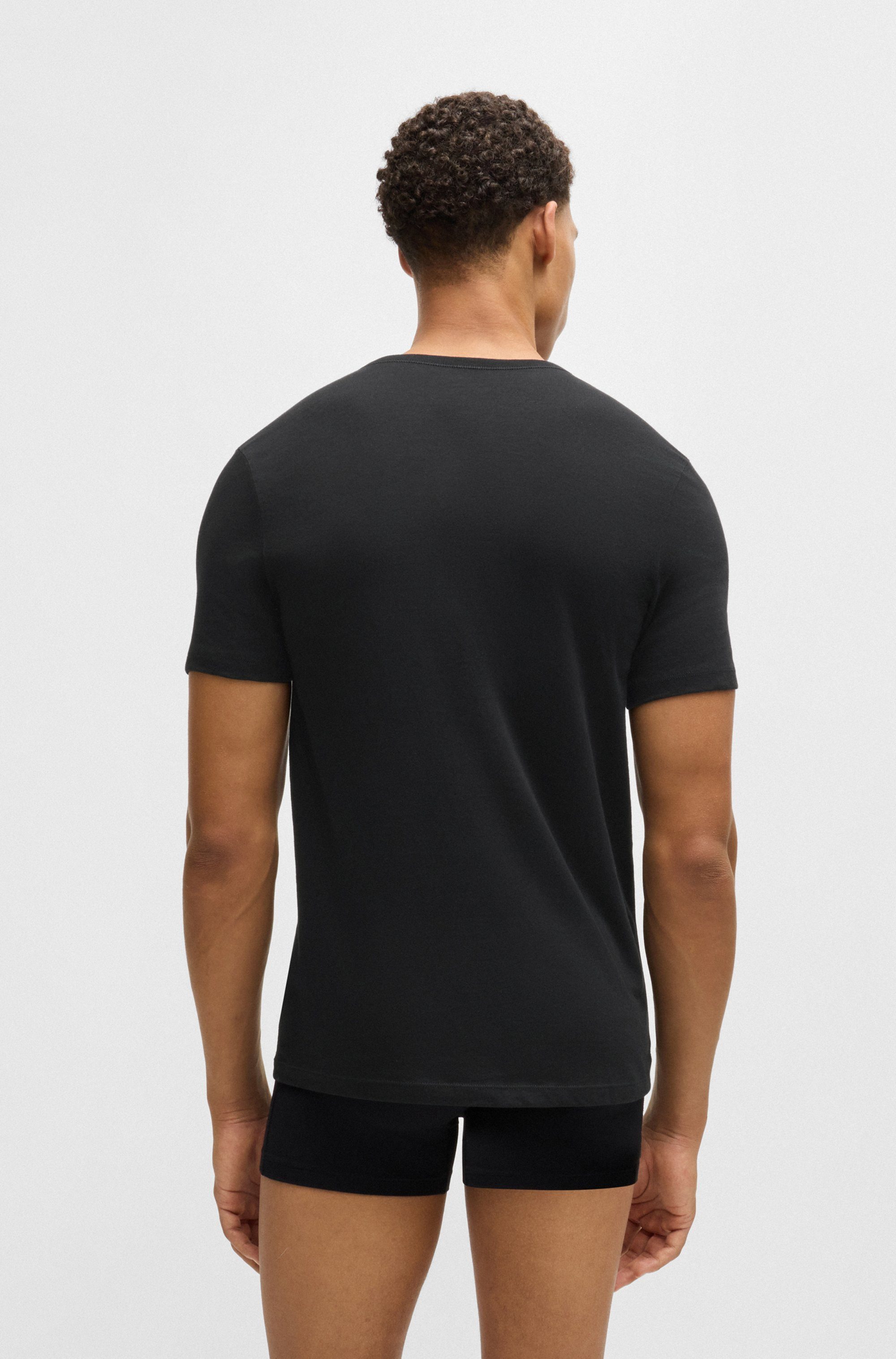 BOSS T-shirt Ronde hals BOSS ONE x David Beckham (3-delig, Set van 3)