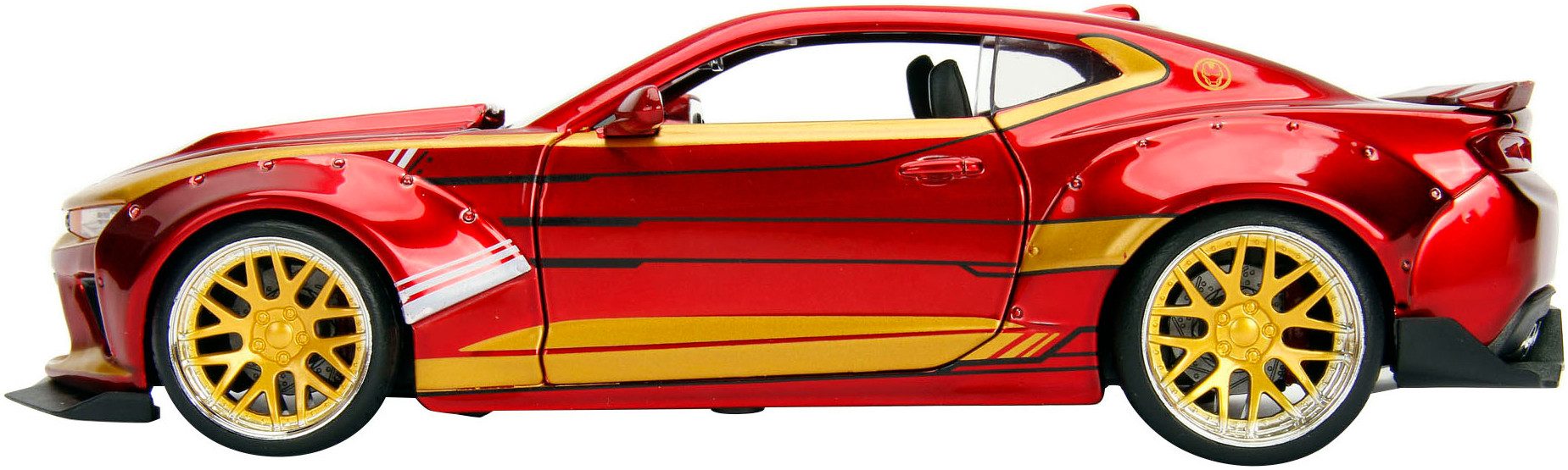 JADA Speelgoedauto Marvel Ironman 2016 Chevy Camaro SS 1:24