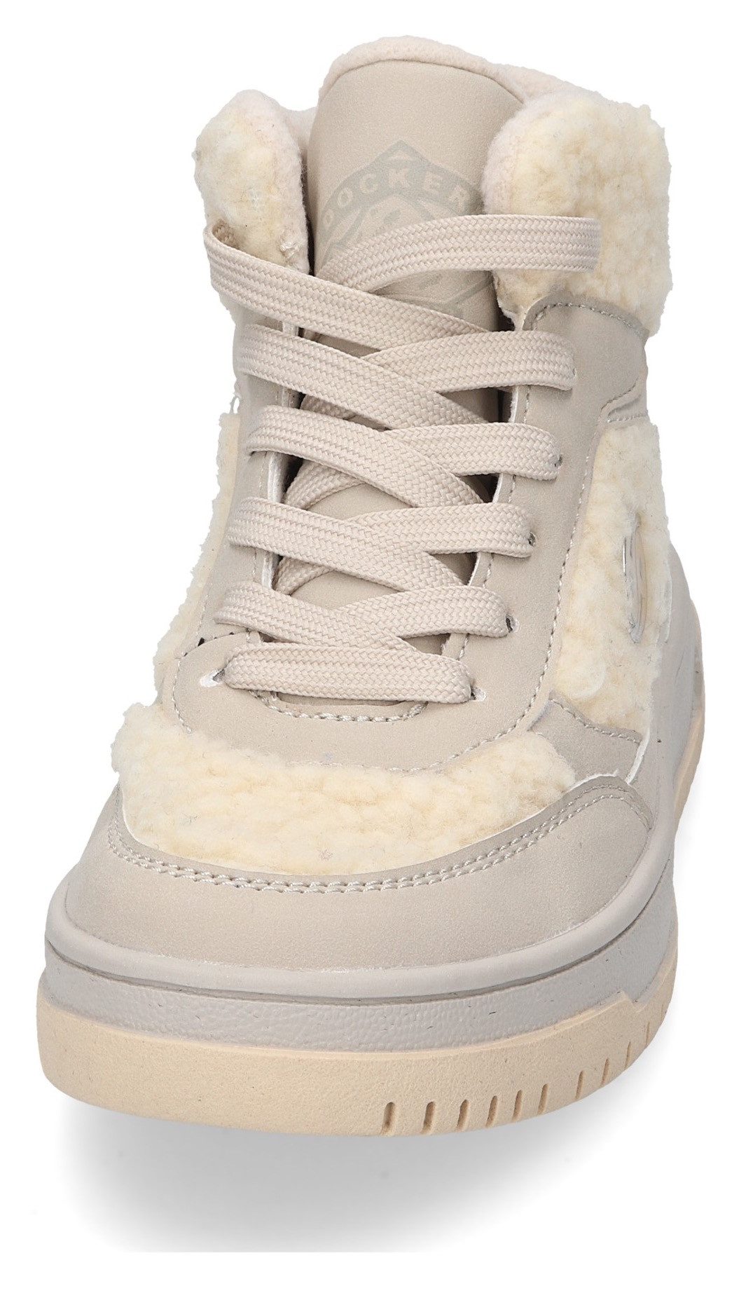 Dockers by Gerli Sneakers Retro sneaker, high-top sneaker, winterboots met frotté inzet