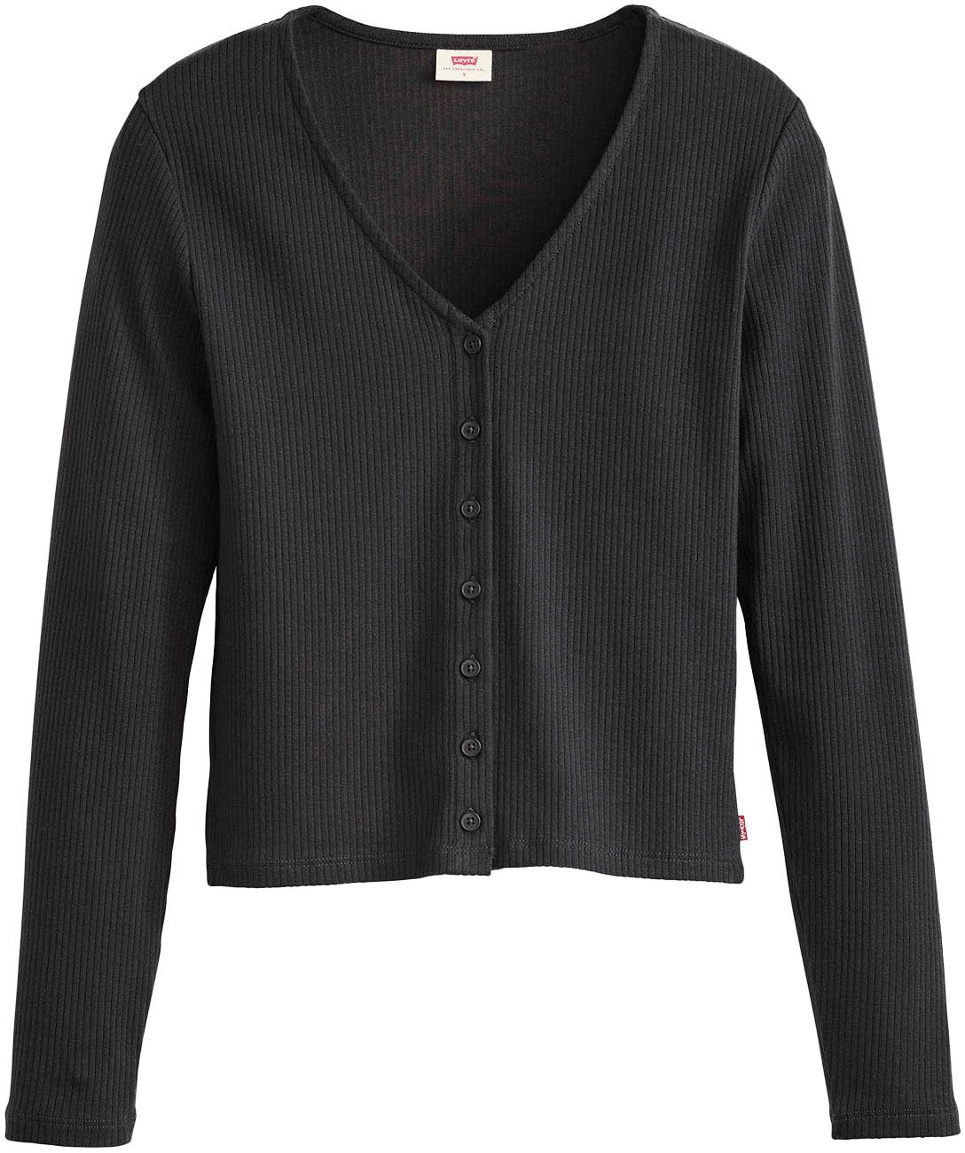 Levi's® Vest met knoopsluiting en in structuur-look