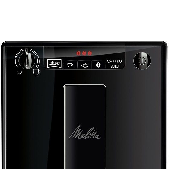 Melitta Volautomatisch koffiezetapparaat Solo® E950-201, zwart, Perfect voor caffè crema & espresso, slechts 20 cm breed