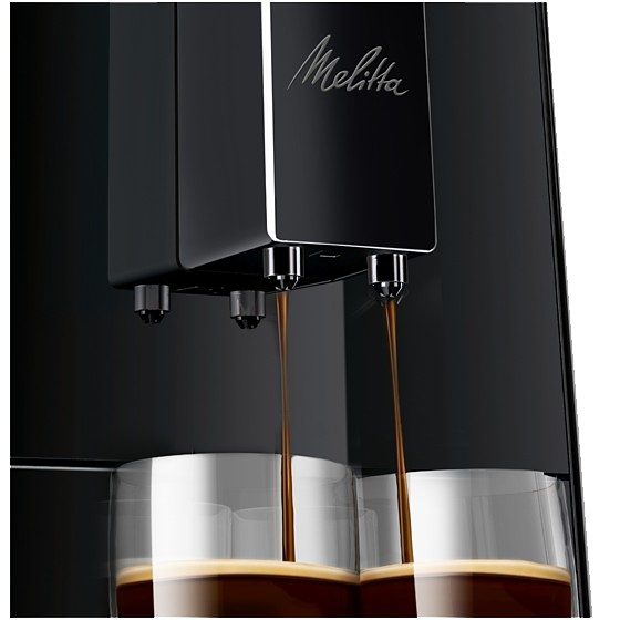 Melitta Volautomatisch koffiezetapparaat Solo® E950-201, zwart, Perfect voor caffè crema & espresso, slechts 20 cm breed