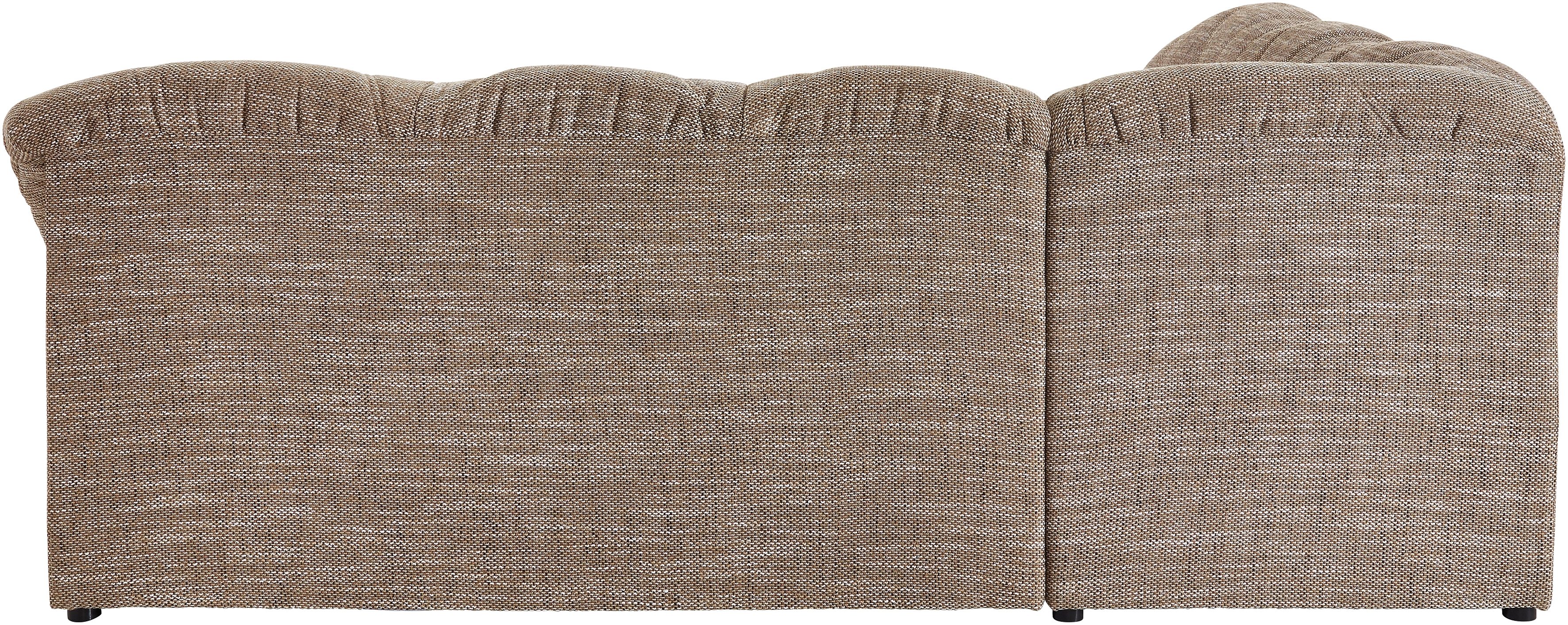 DOMO collection Hoekbank Papenburg B/D/H: 242/190/84 cm L-vorm naar keuze met slaapfunctie, lange zijde links of rechts