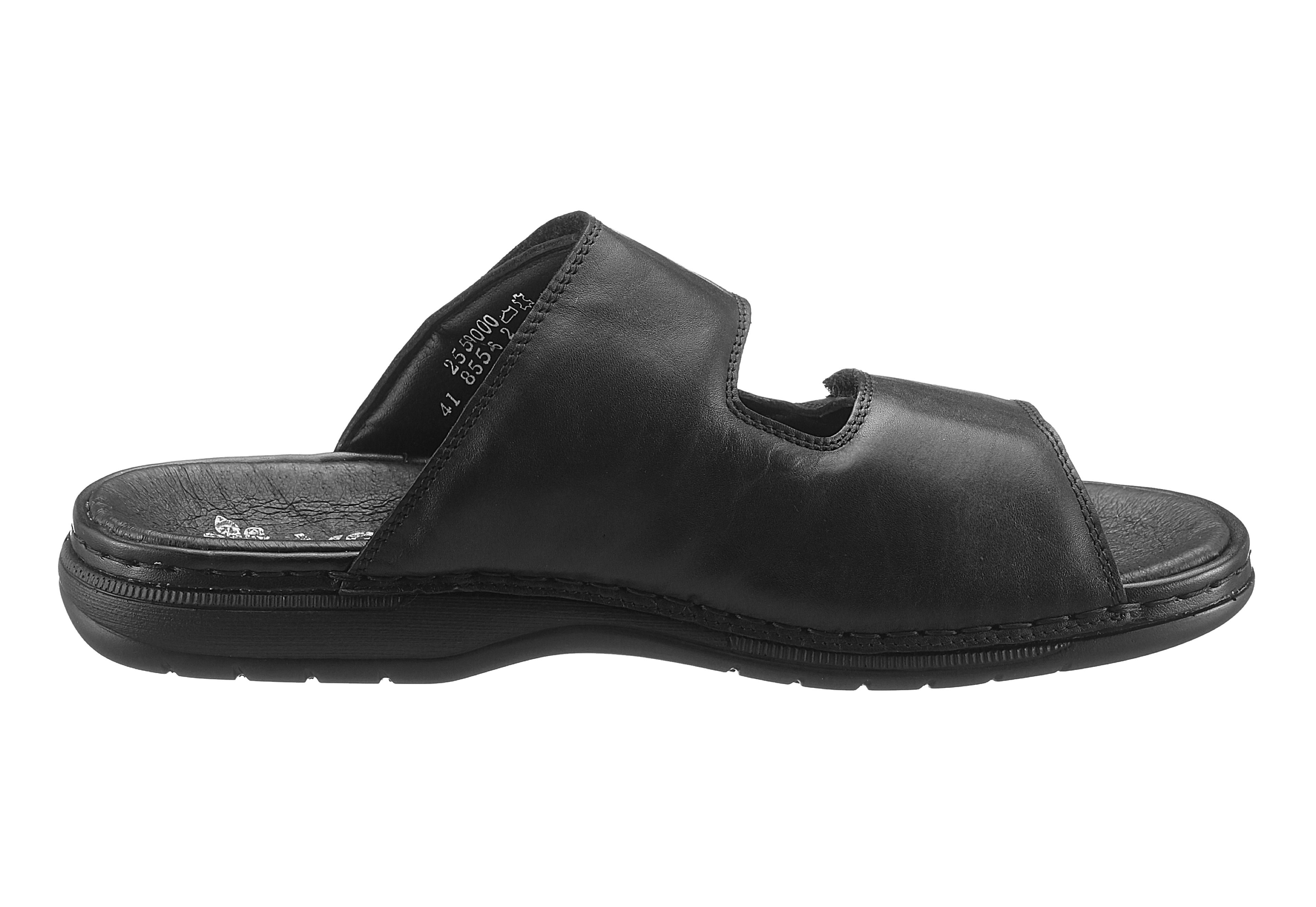 Rieker Slippers zomerschoen, slippers, klittenbandschoen, met twee klittenbandsluitingen