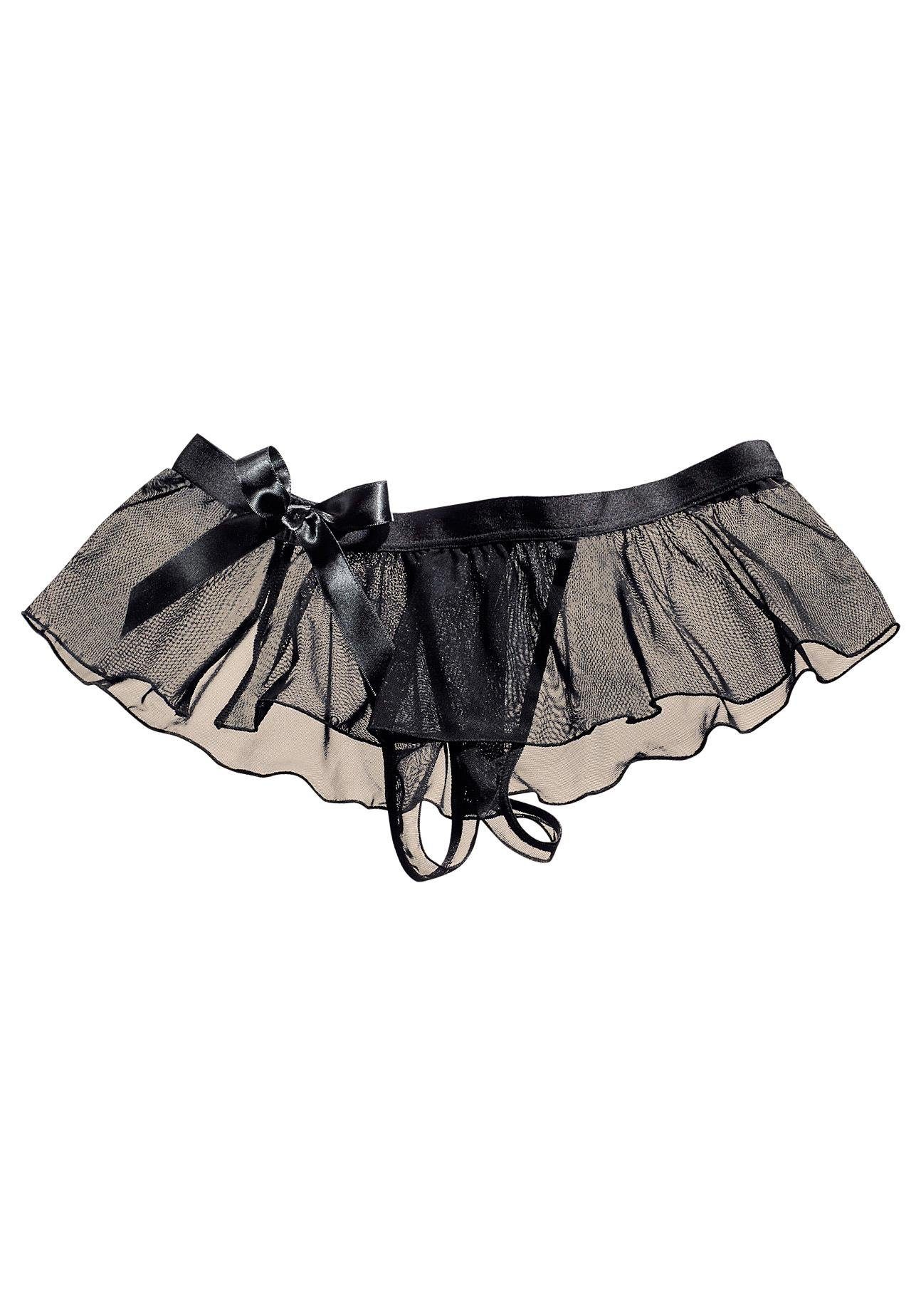 Lascana String-ouvert met kleine peplum