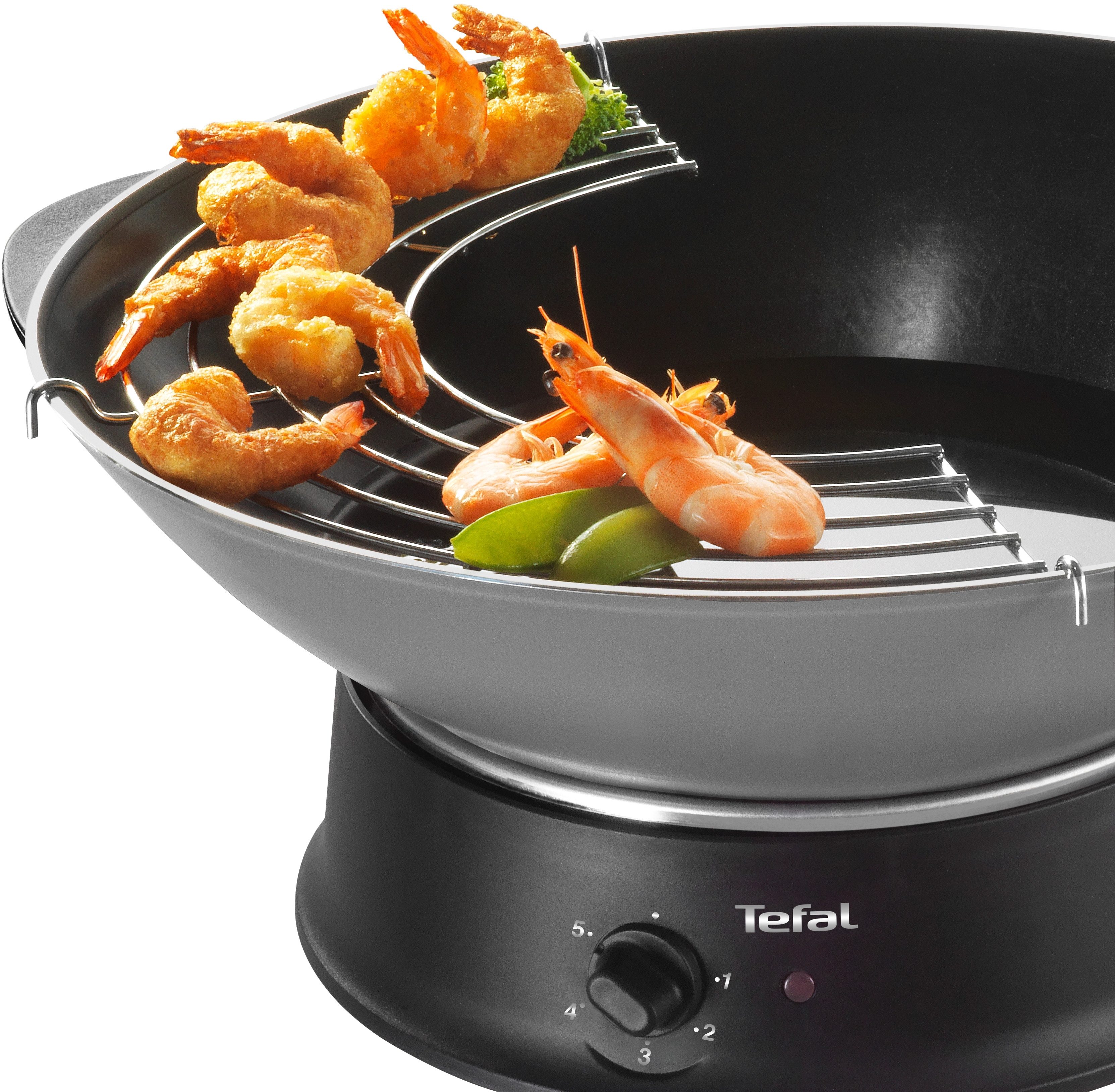 Tefal Elektrische wokpan WO 3000 met thermospot®