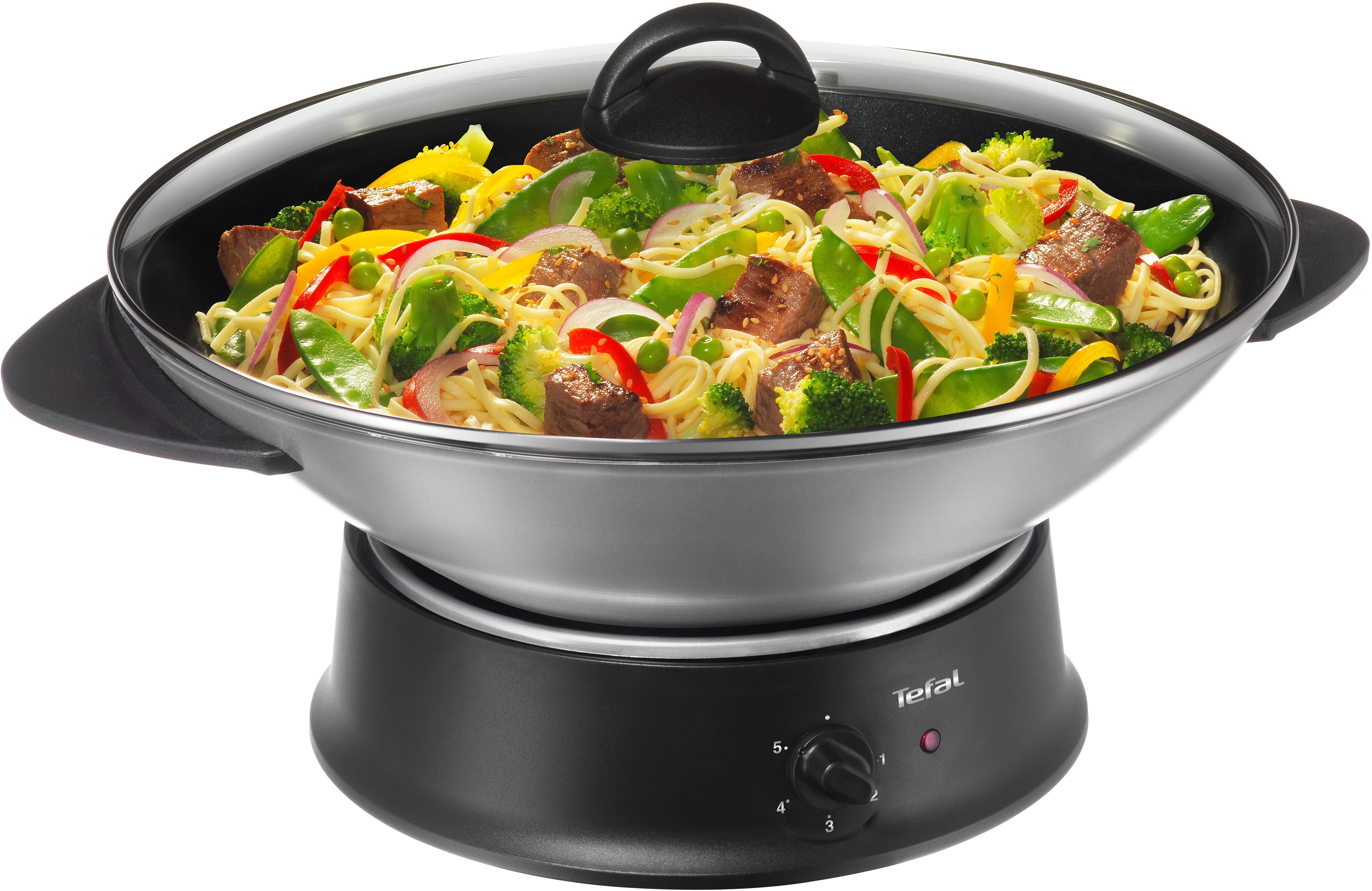 Tefal Elektrische wokpan WO 3000 met thermospot®