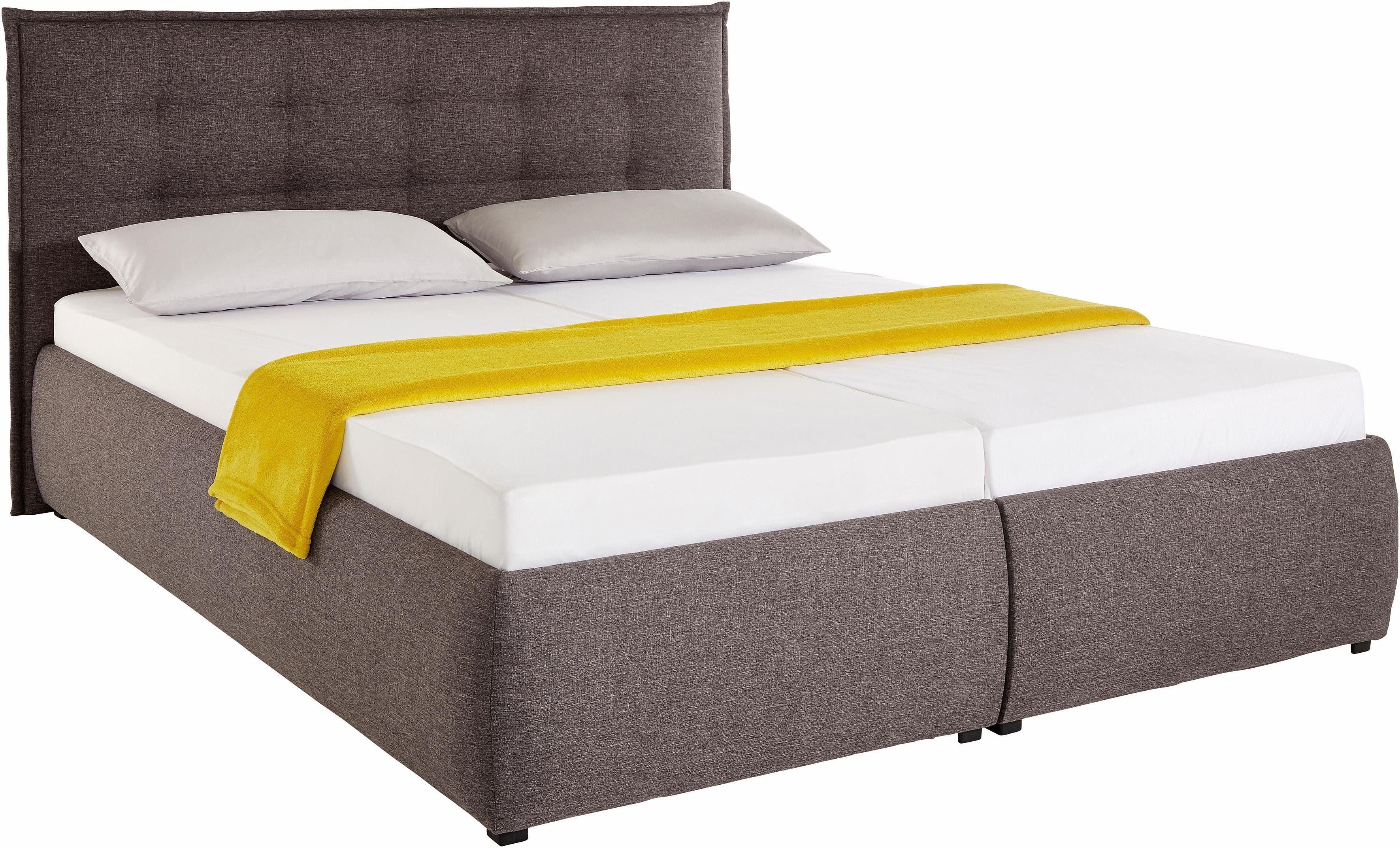 Maintal Gestoffeerd bed bedden bruin