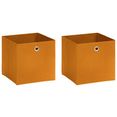 schildmeyer vouwbox box set van 2 met fleece hoes oranje