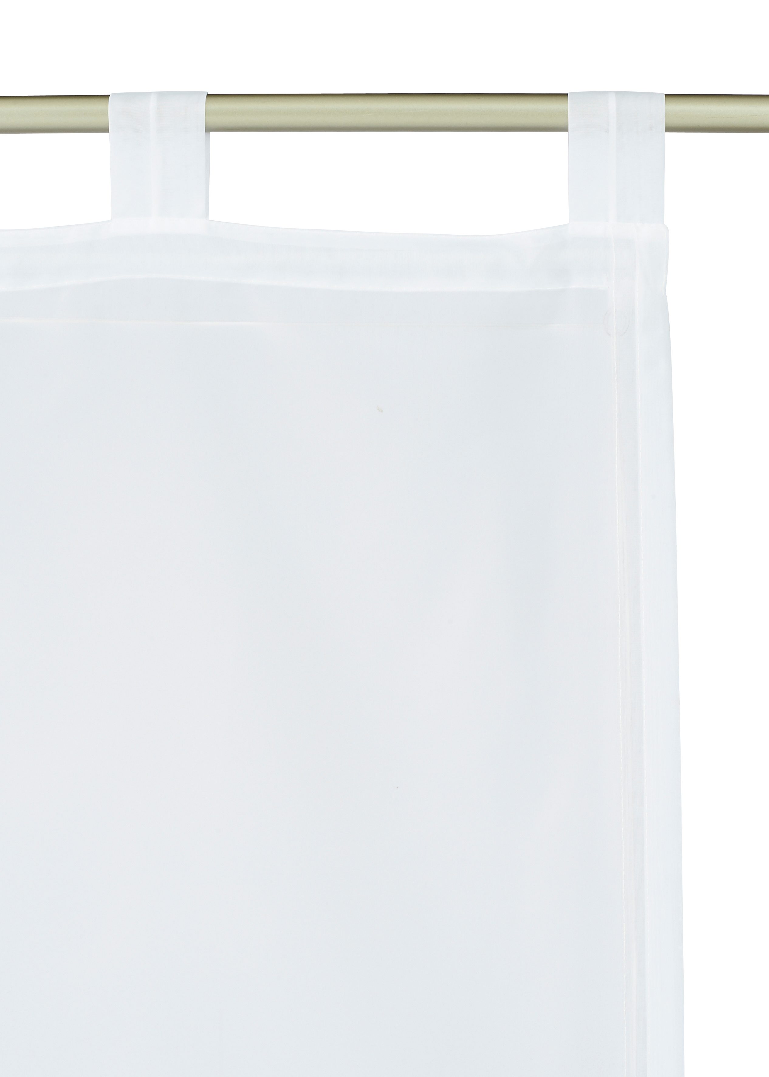 my home Romeins rolgordijn Camposa Transparant, voile, polyester (1 stuk)