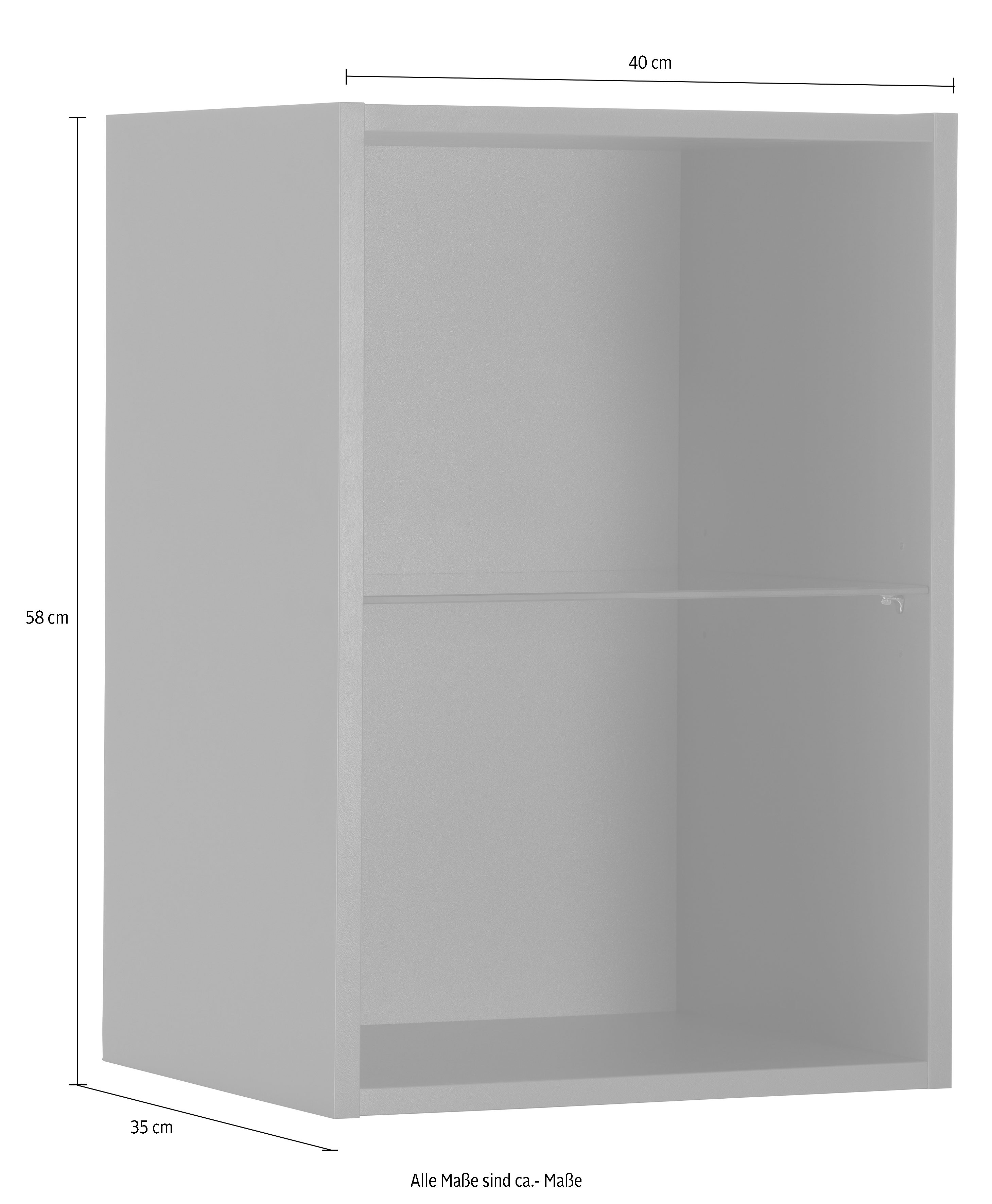 OPTIFIT Hangrekje Mini met glasplateaus