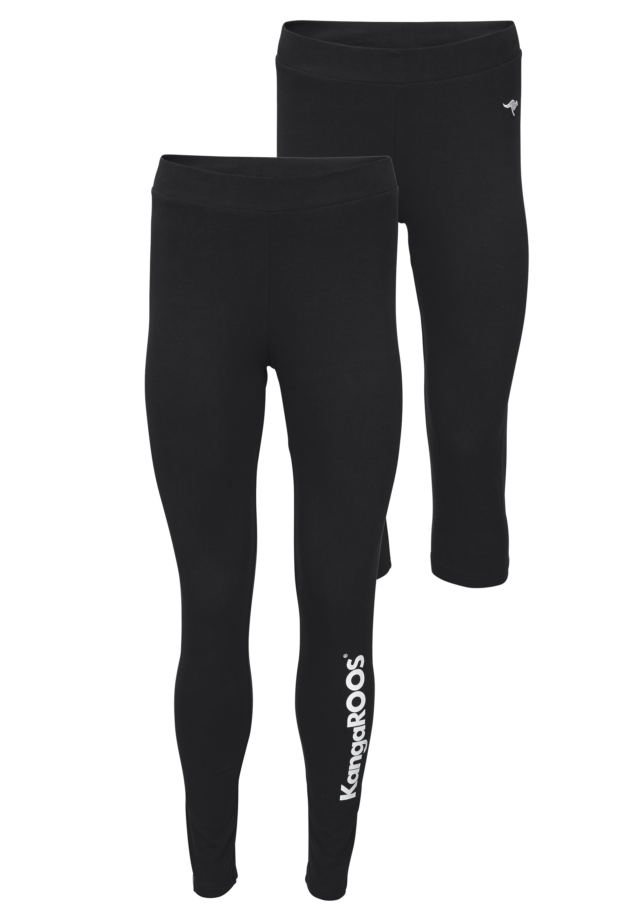 KangaROOS Legging Set van 2 Grote maten (2-delig, Set van 2)