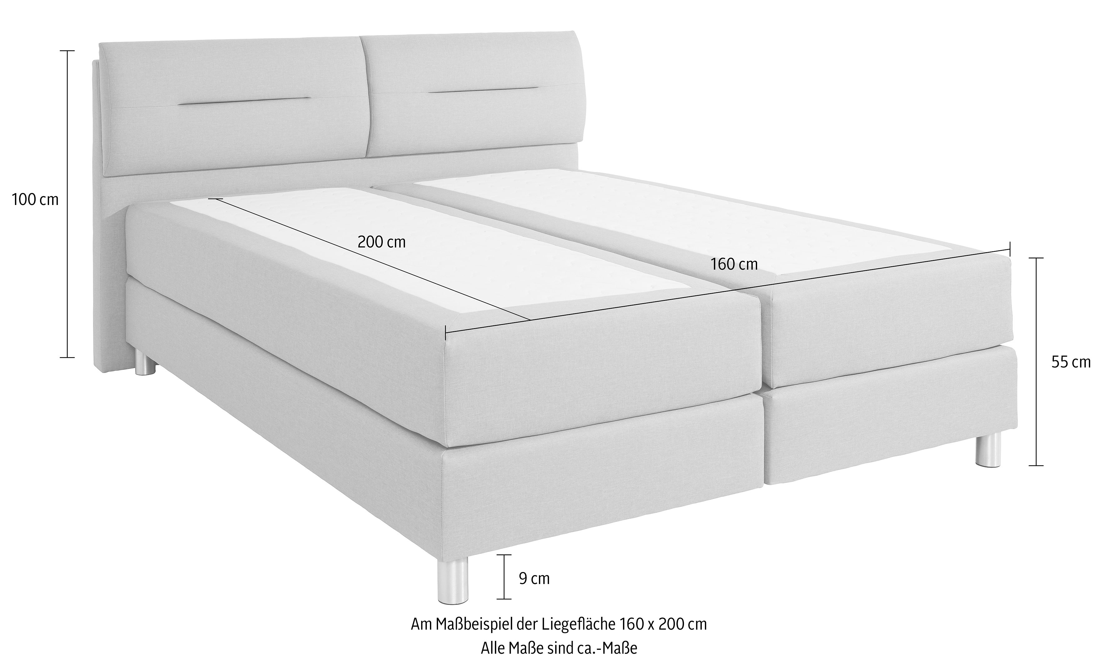 Maintal Boxspring incl. topmatras
