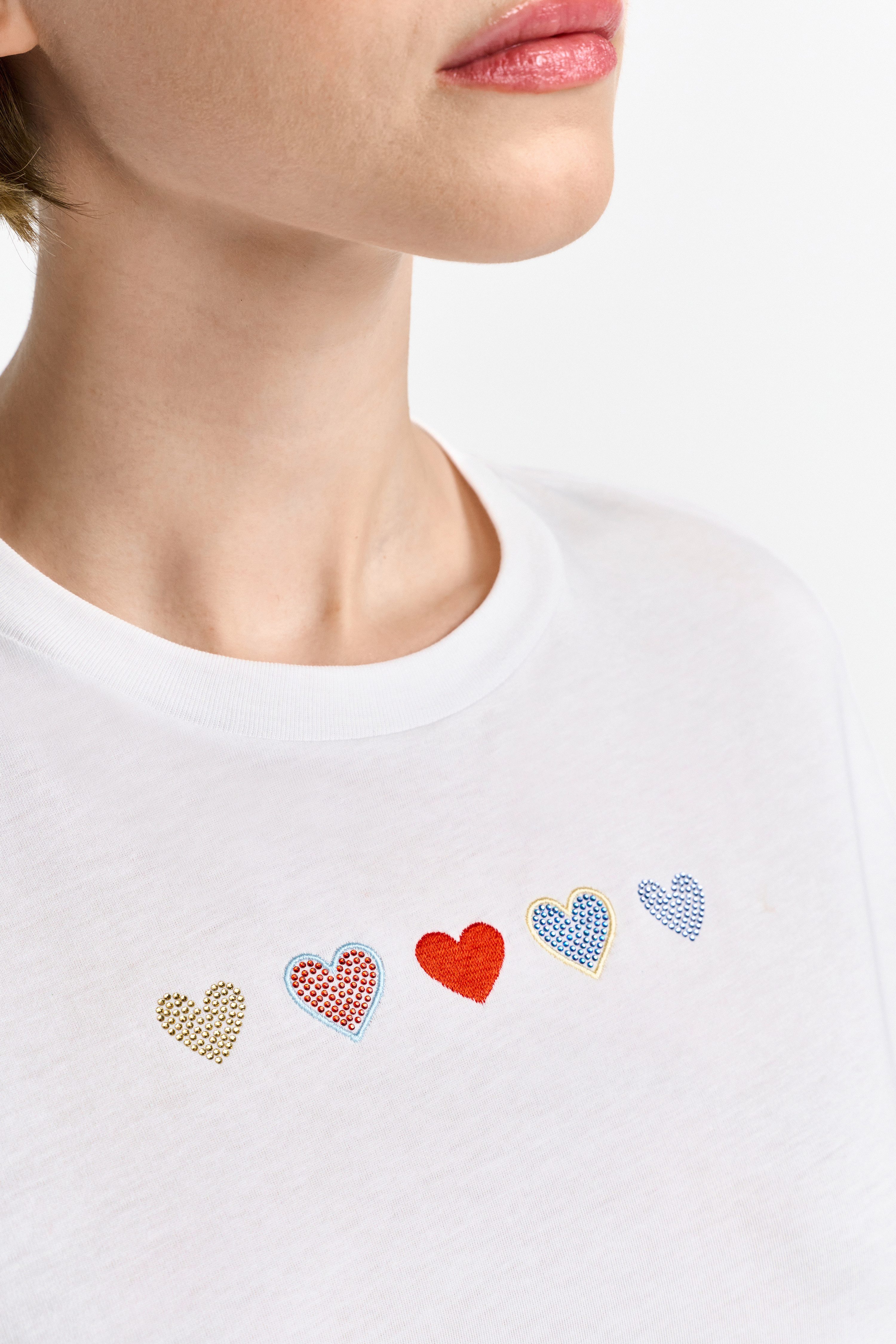 Rich & Royal T-shirt Met een ronde hals