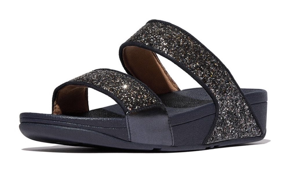Fitflop Slippers LULU Badslipper, slides, sandaal met glitter