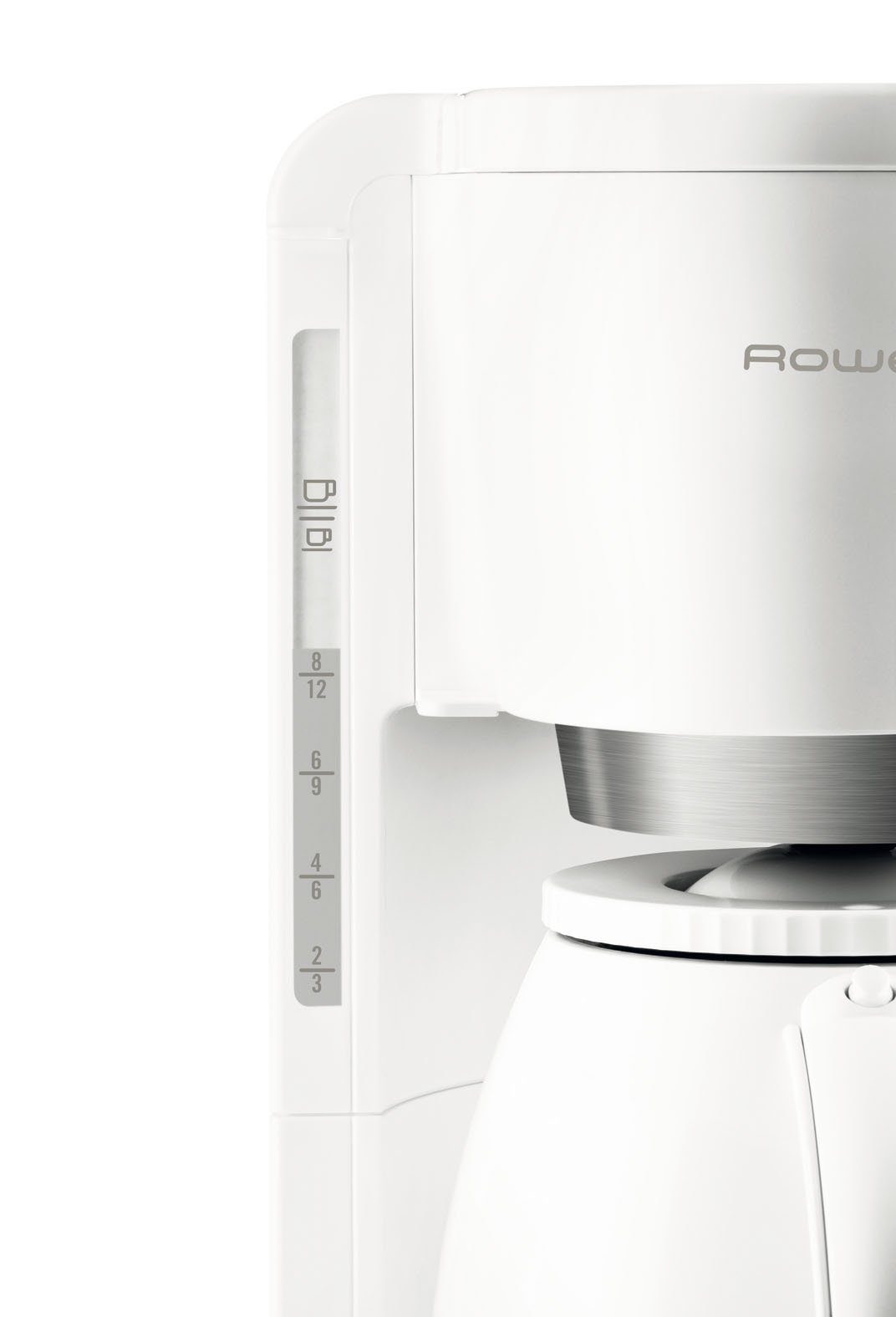 Rowenta Filterkoffieapparaat CT3818 Adagio milano, 1,25 l, Edelstalen thermoskan, 10-15 kopjes, 1,25 liter, automatische uitschakeling