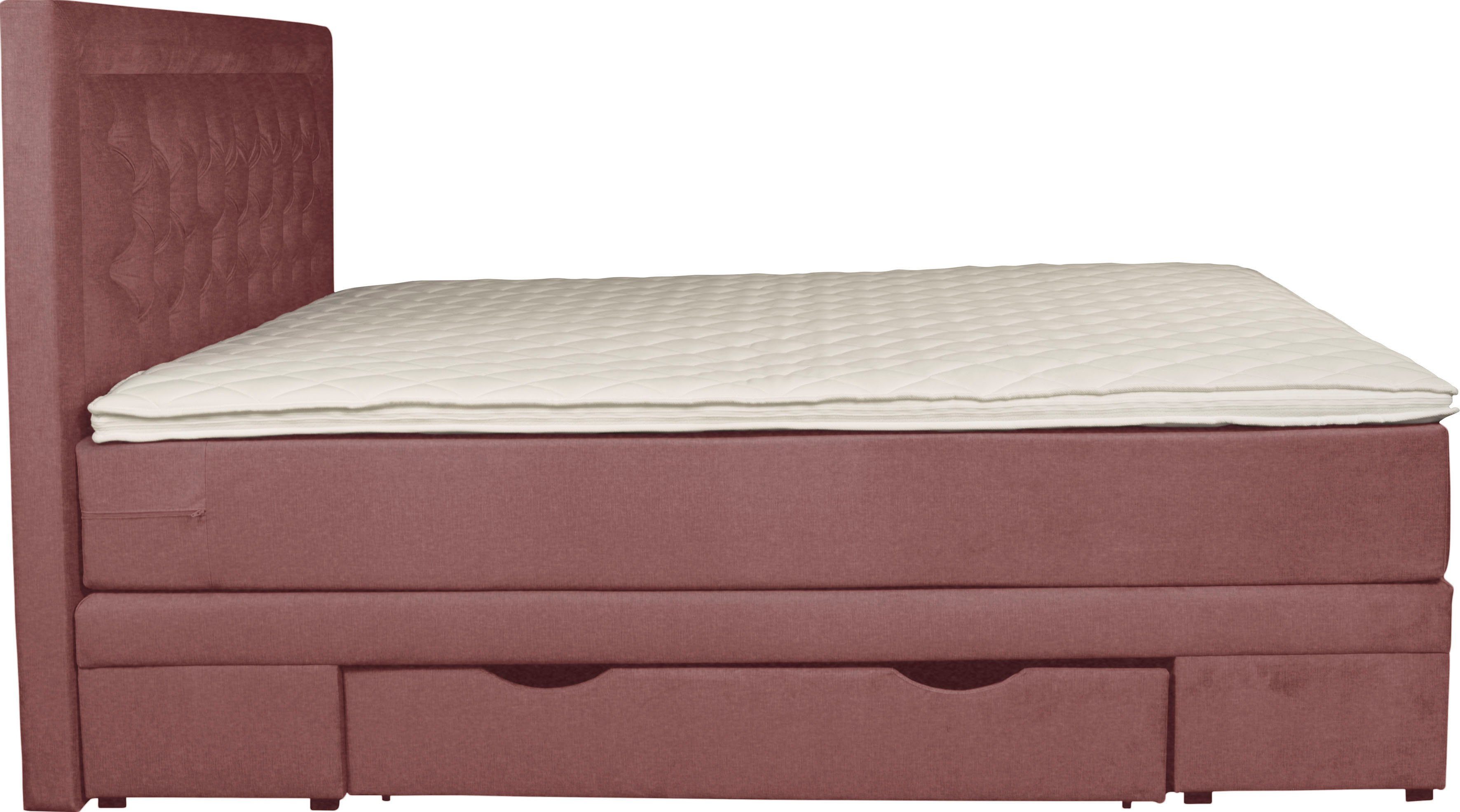 Leonique Boxspring Julien met pocketveringsmatras